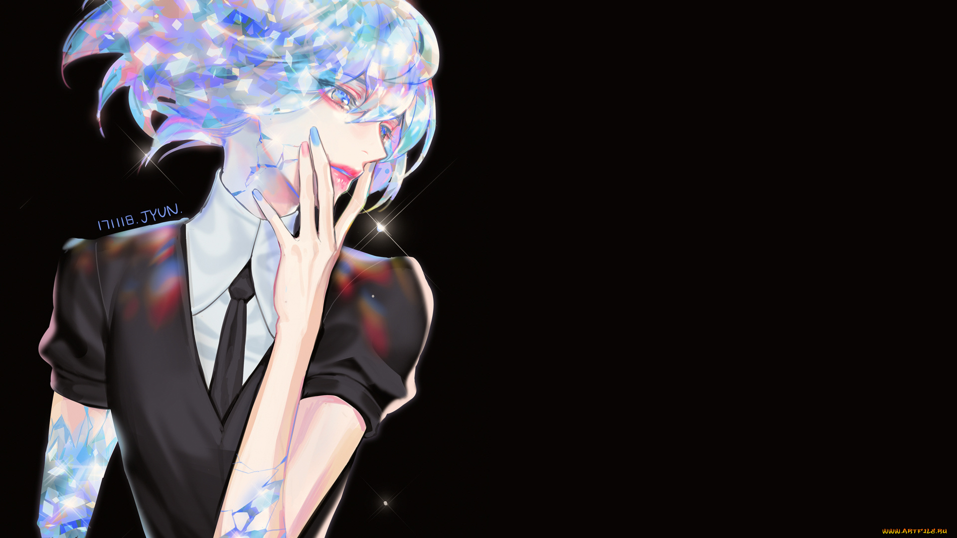 аниме, houseki, no, kuni, страна, самоцветов