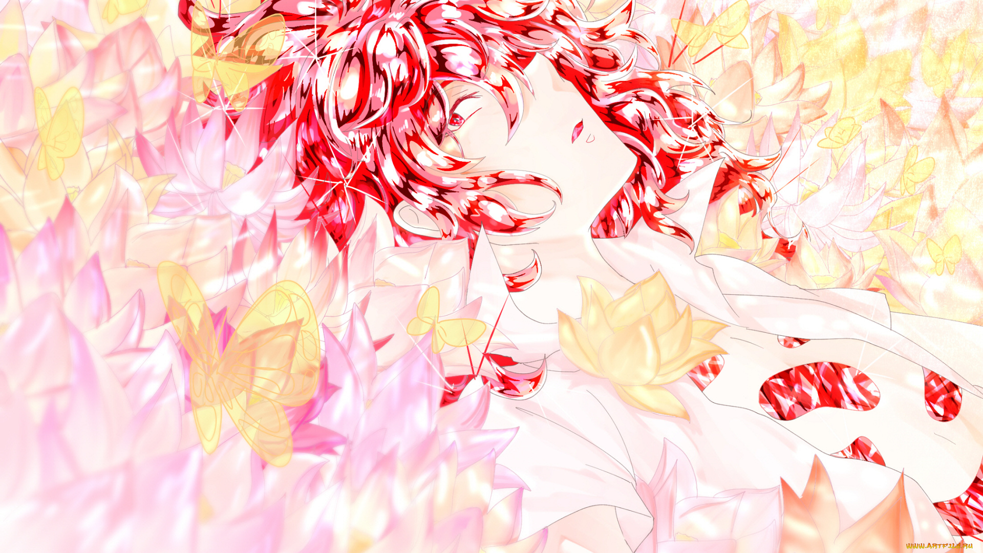 аниме, houseki, no, kuni, страна, самоцветов