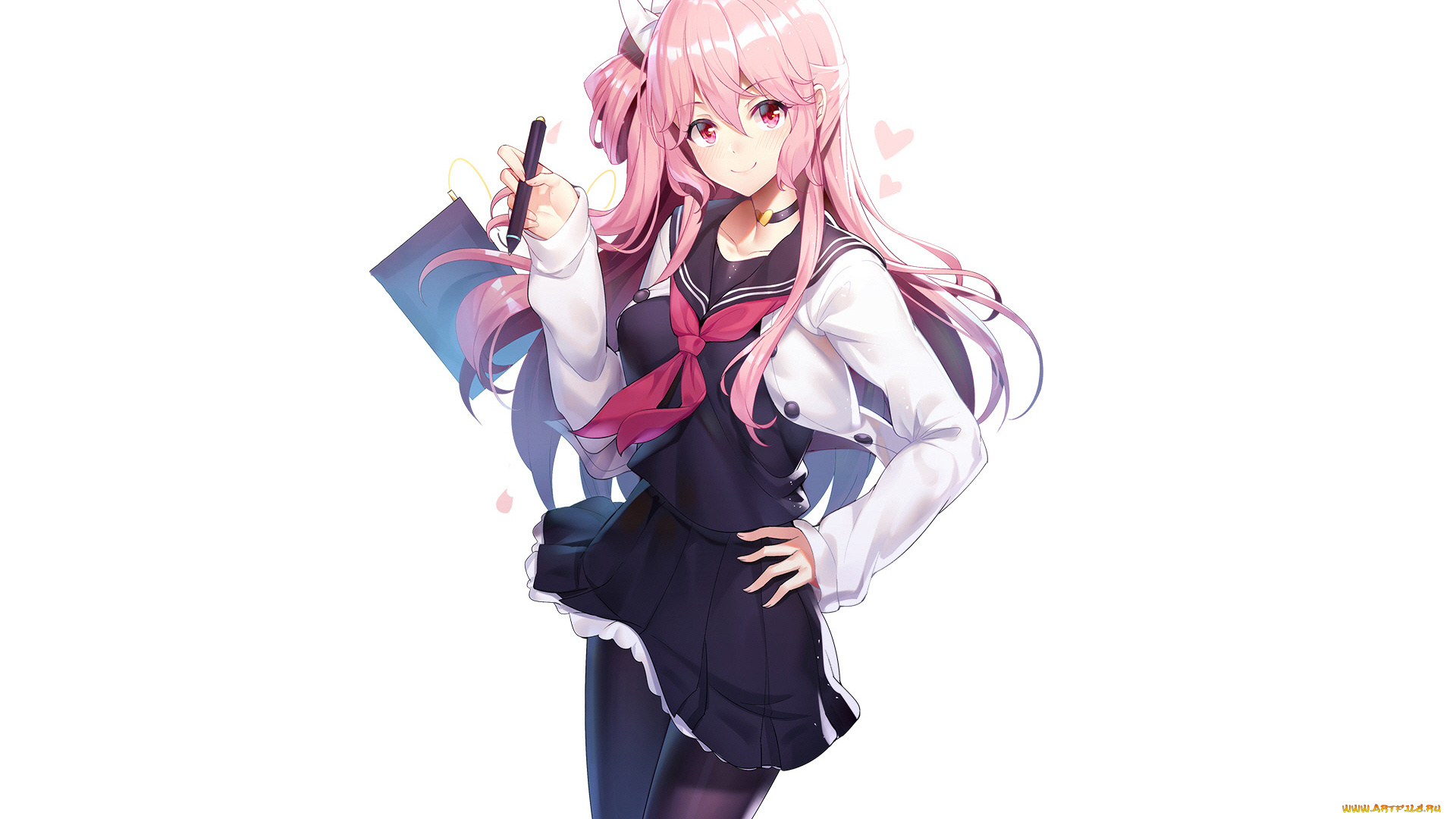 аниме, vocaloid, девушка