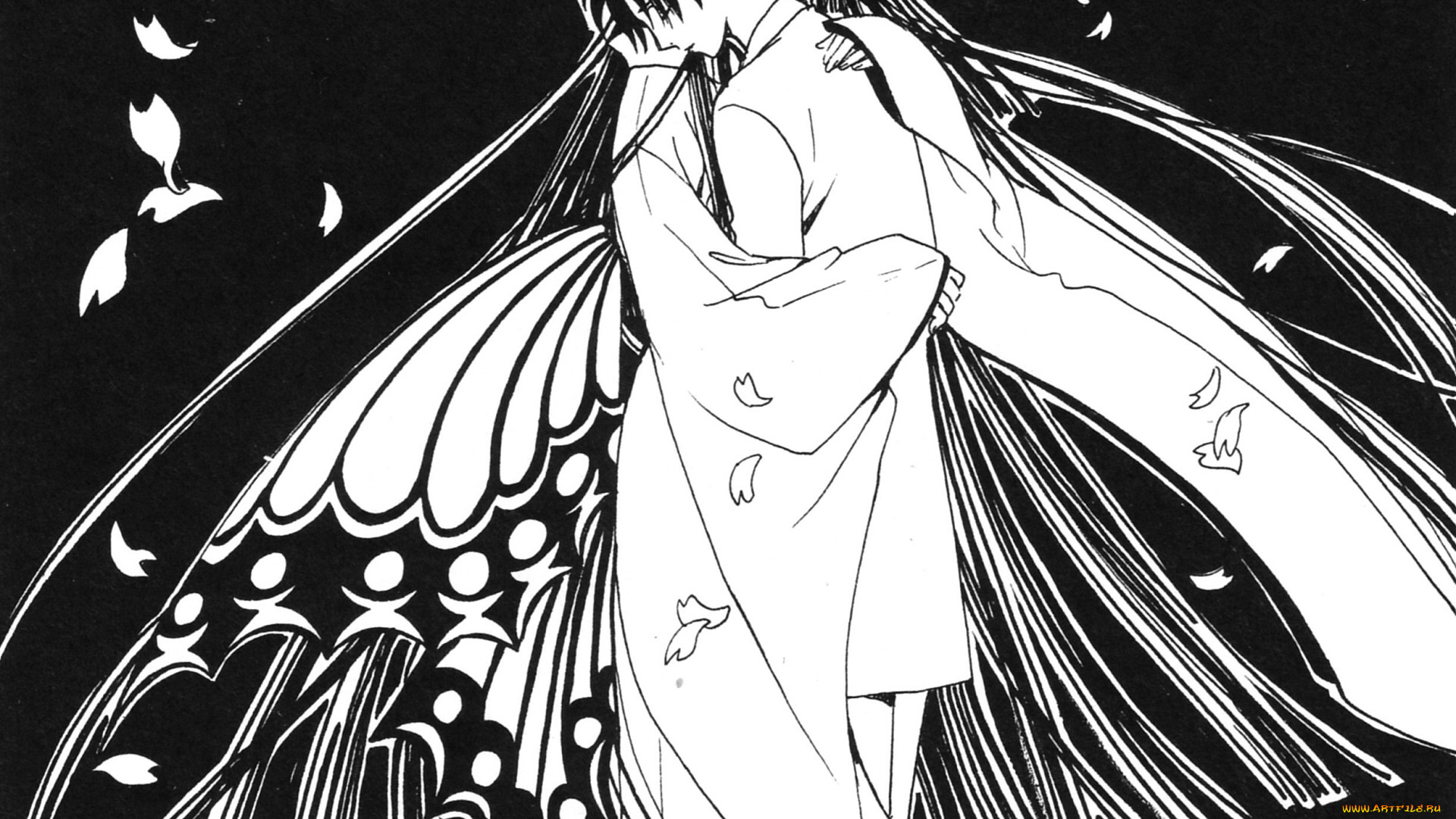 аниме, xxxholic, двое