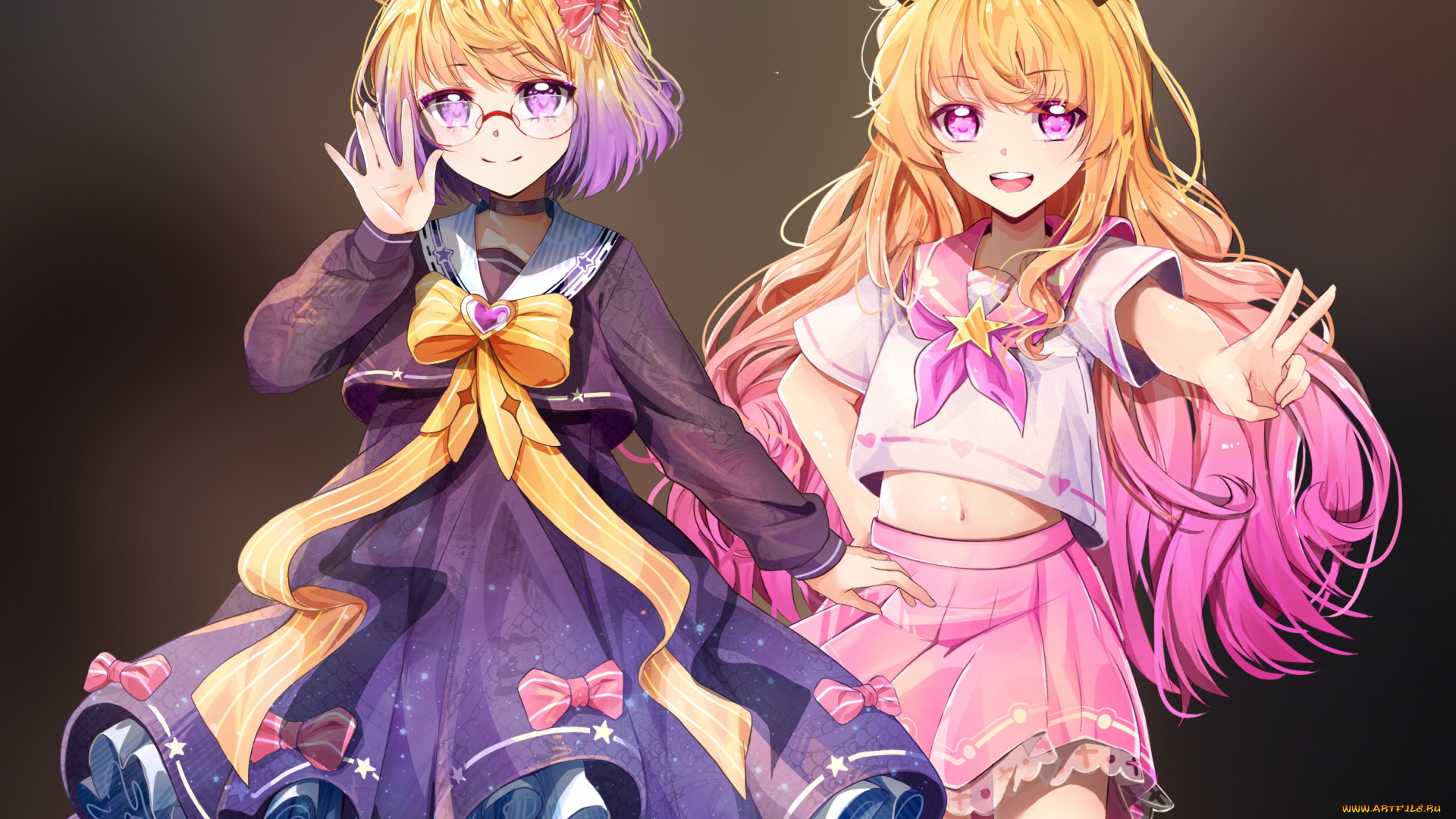 аниме, животные, , существа, девушки