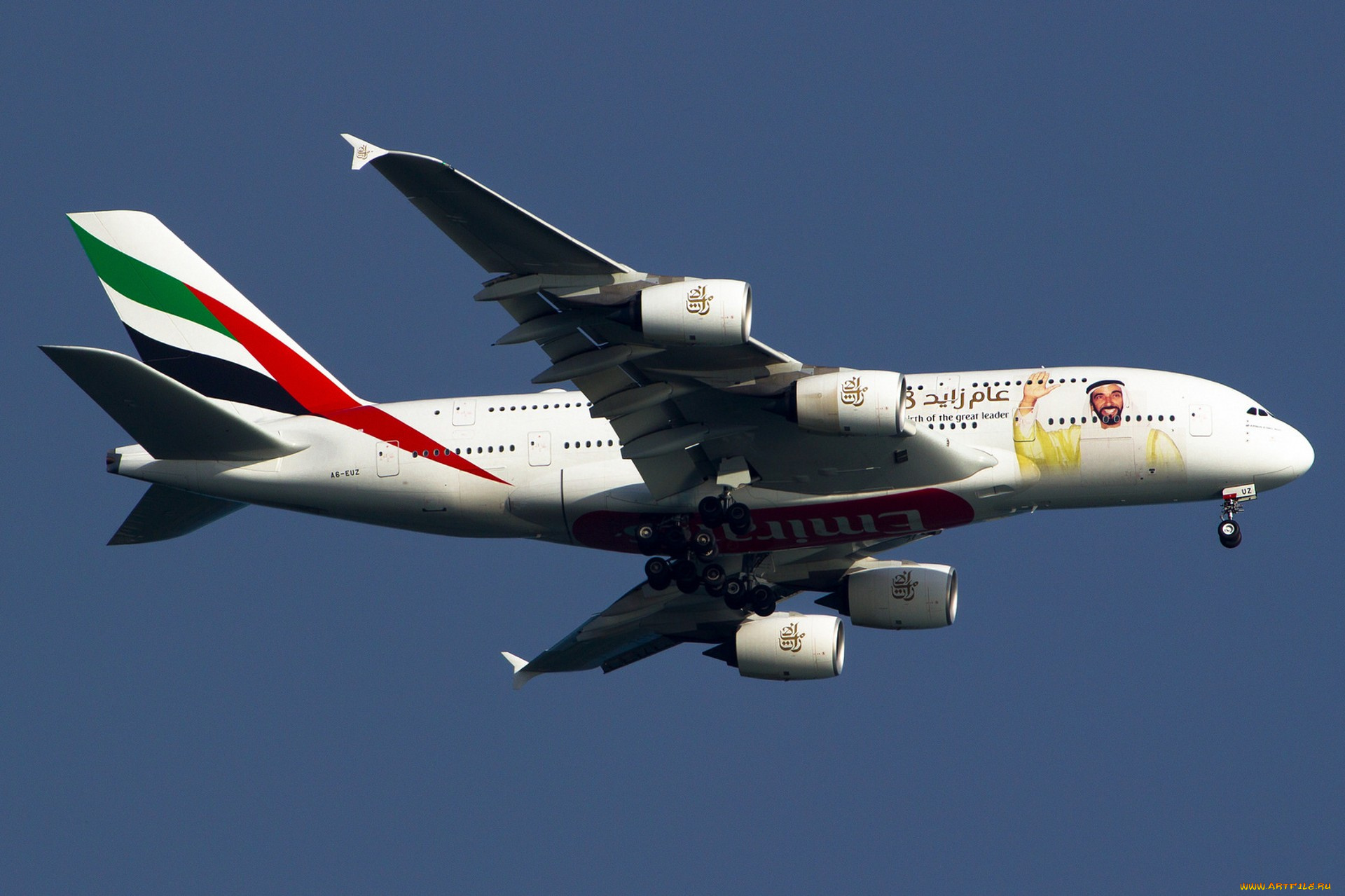 a380-842, авиация, пассажирские, самолёты, авиалайнер