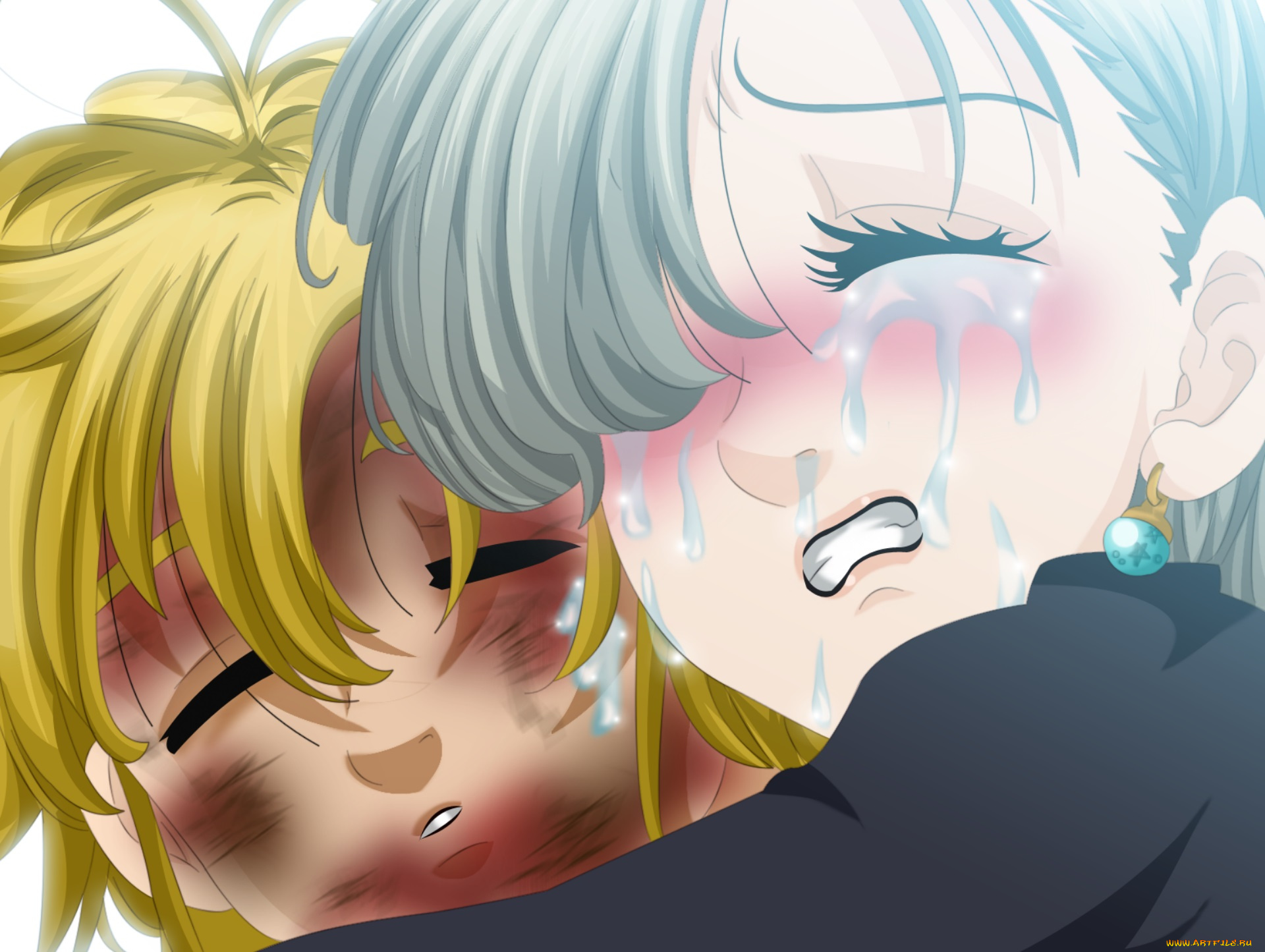 аниме, nanatsu, no, taizai, фон, девушка