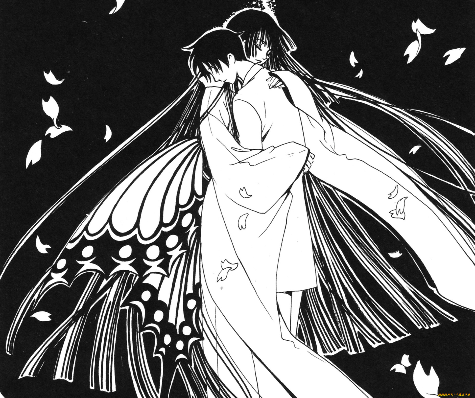 аниме, xxxholic, двое
