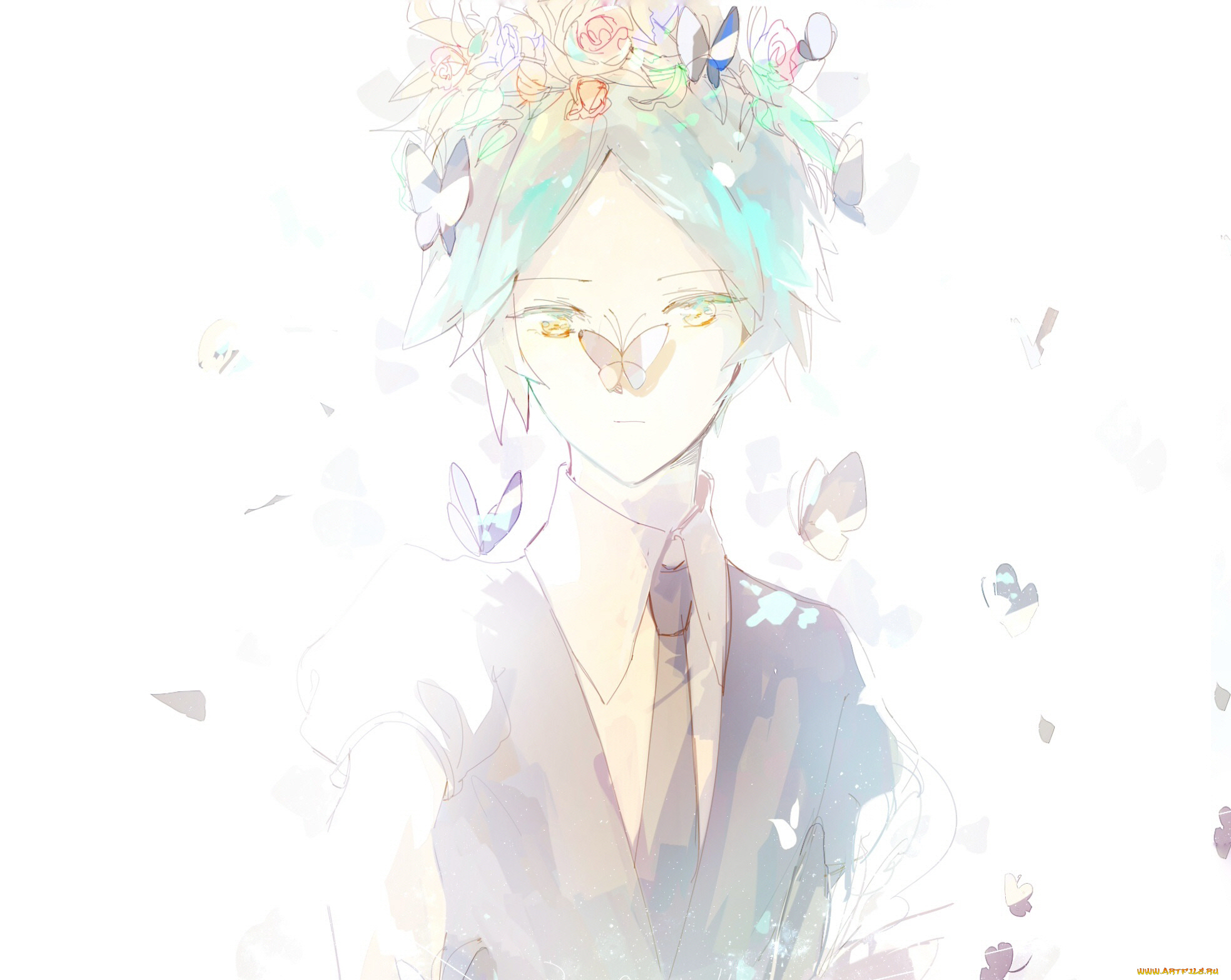 аниме, houseki, no, kuni, страна, самоцветов