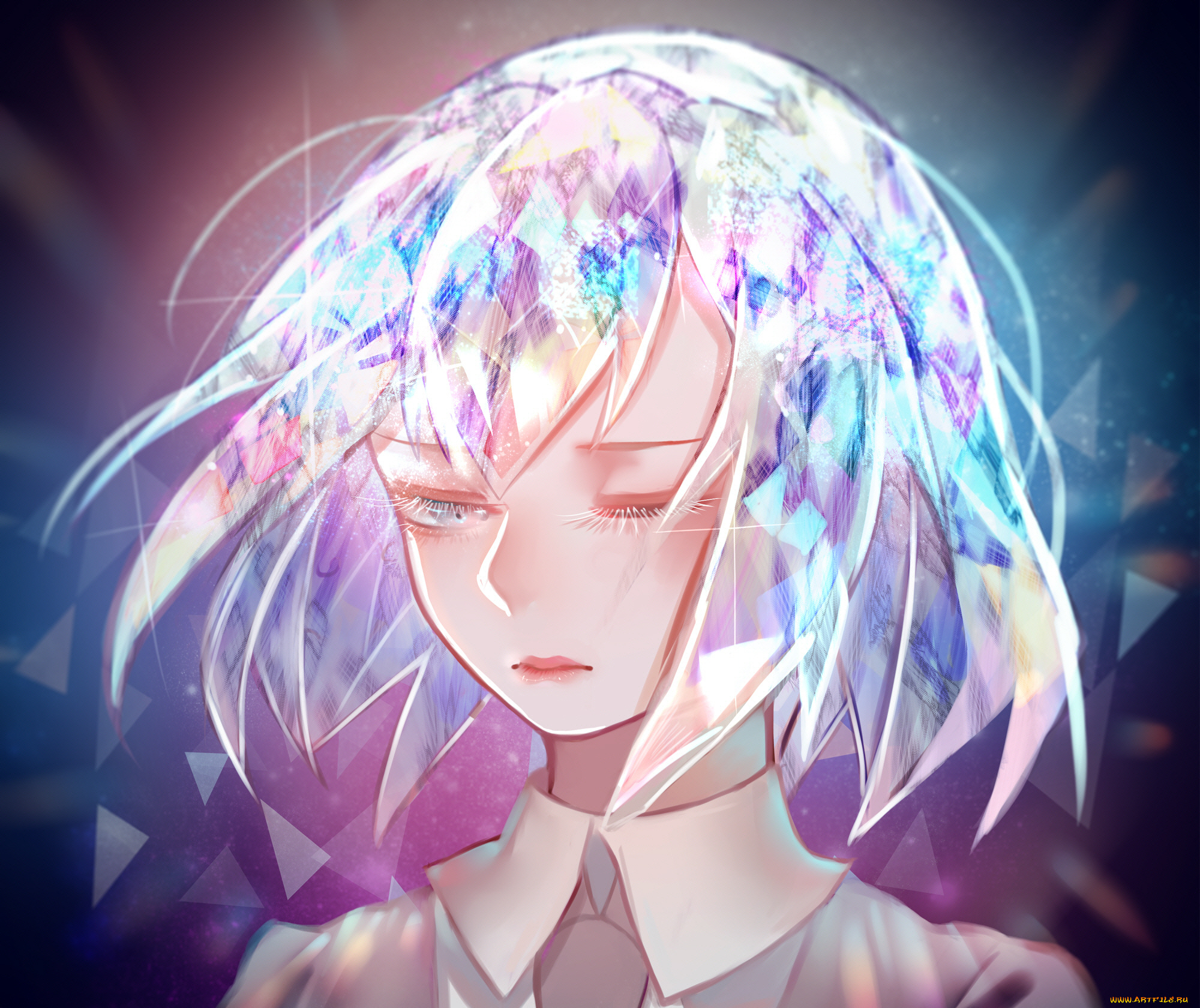 аниме, houseki, no, kuni, страна, самоцветов