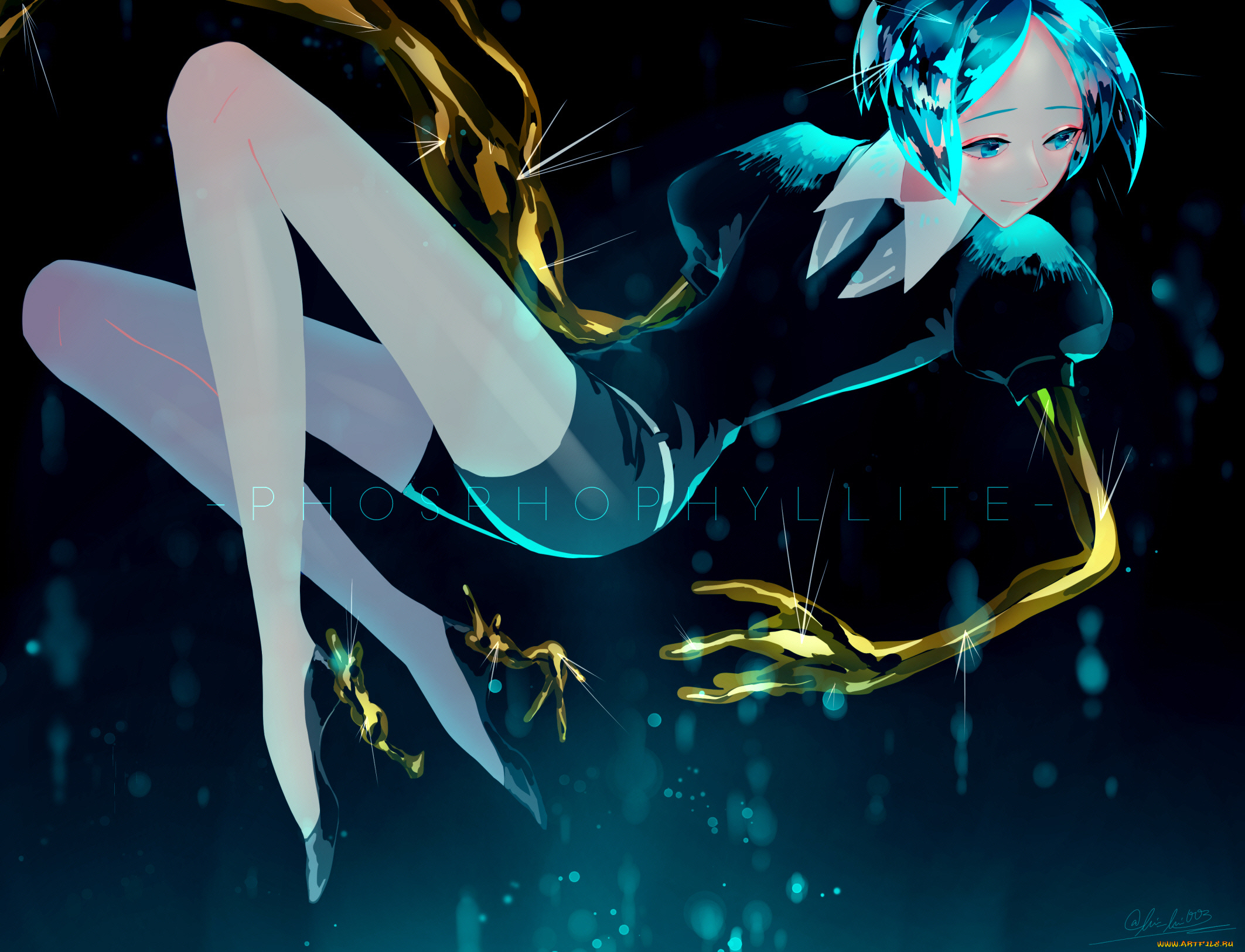 аниме, houseki, no, kuni, страна, самоцветов
