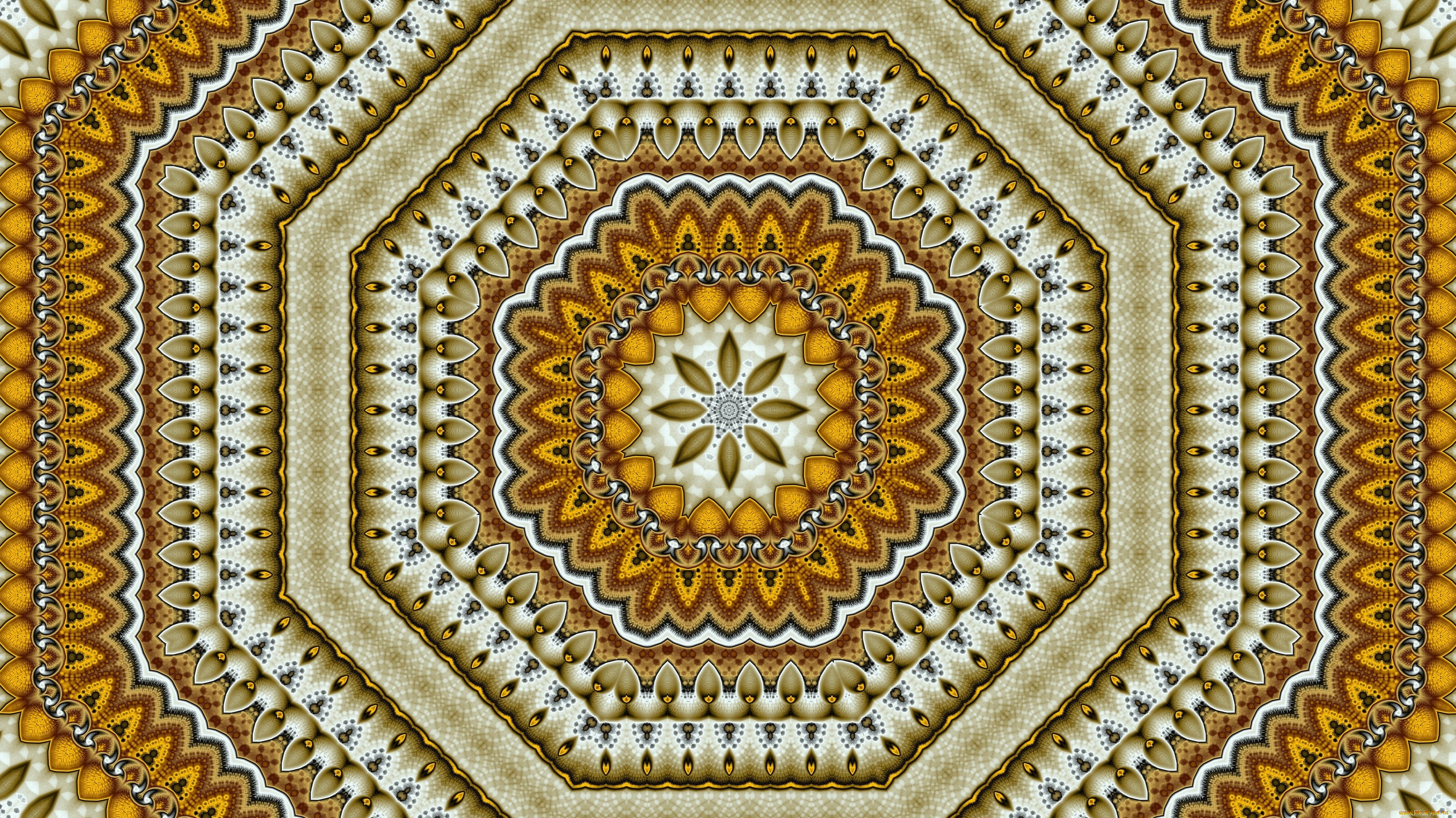 3д, графика, фракталы, , fractal, узор, цвет, фон