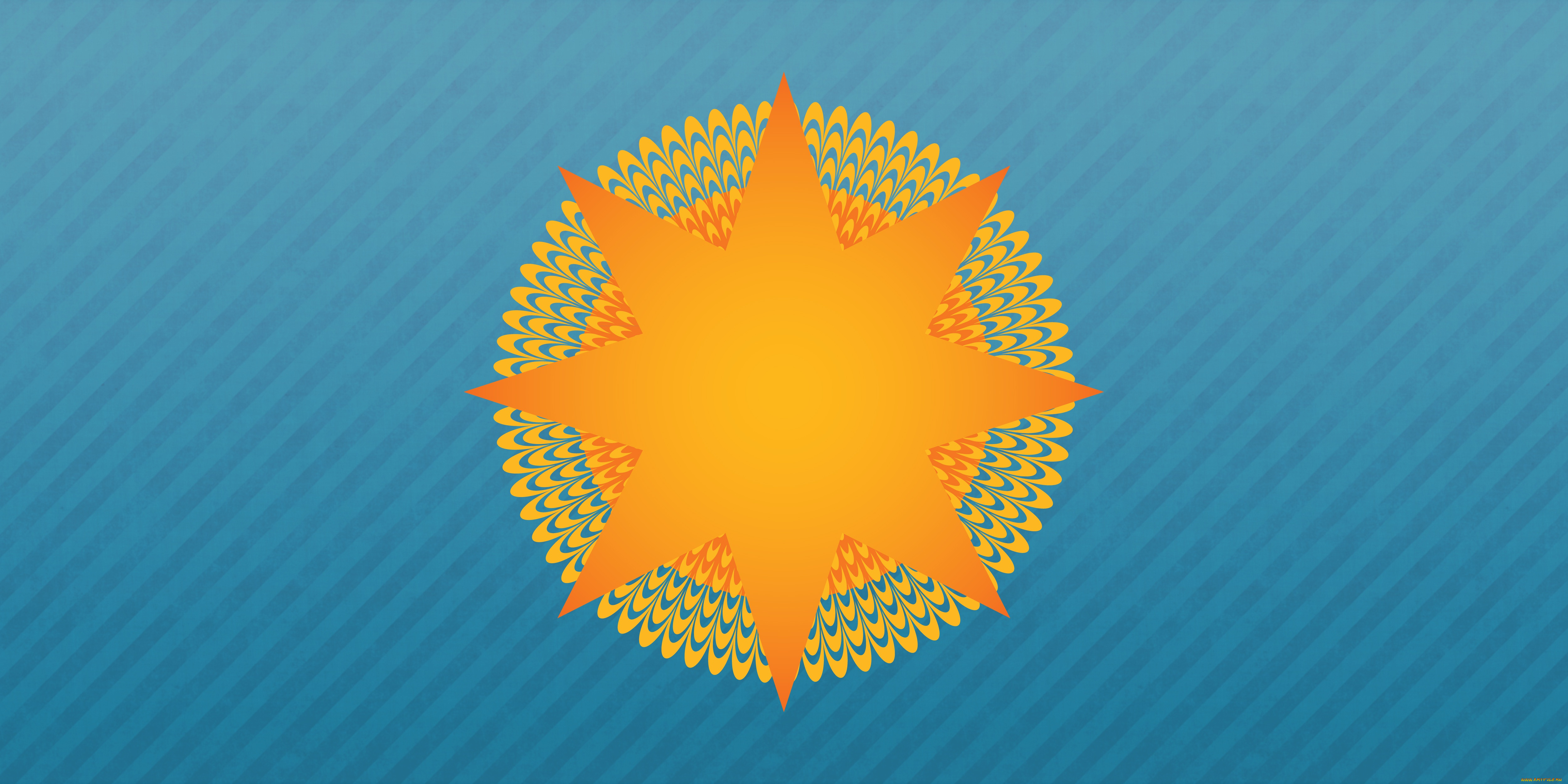 векторная, графика, -графика, , graphics, лучи, солнце, минимализм, оптическая, иллюзия, арт, фон