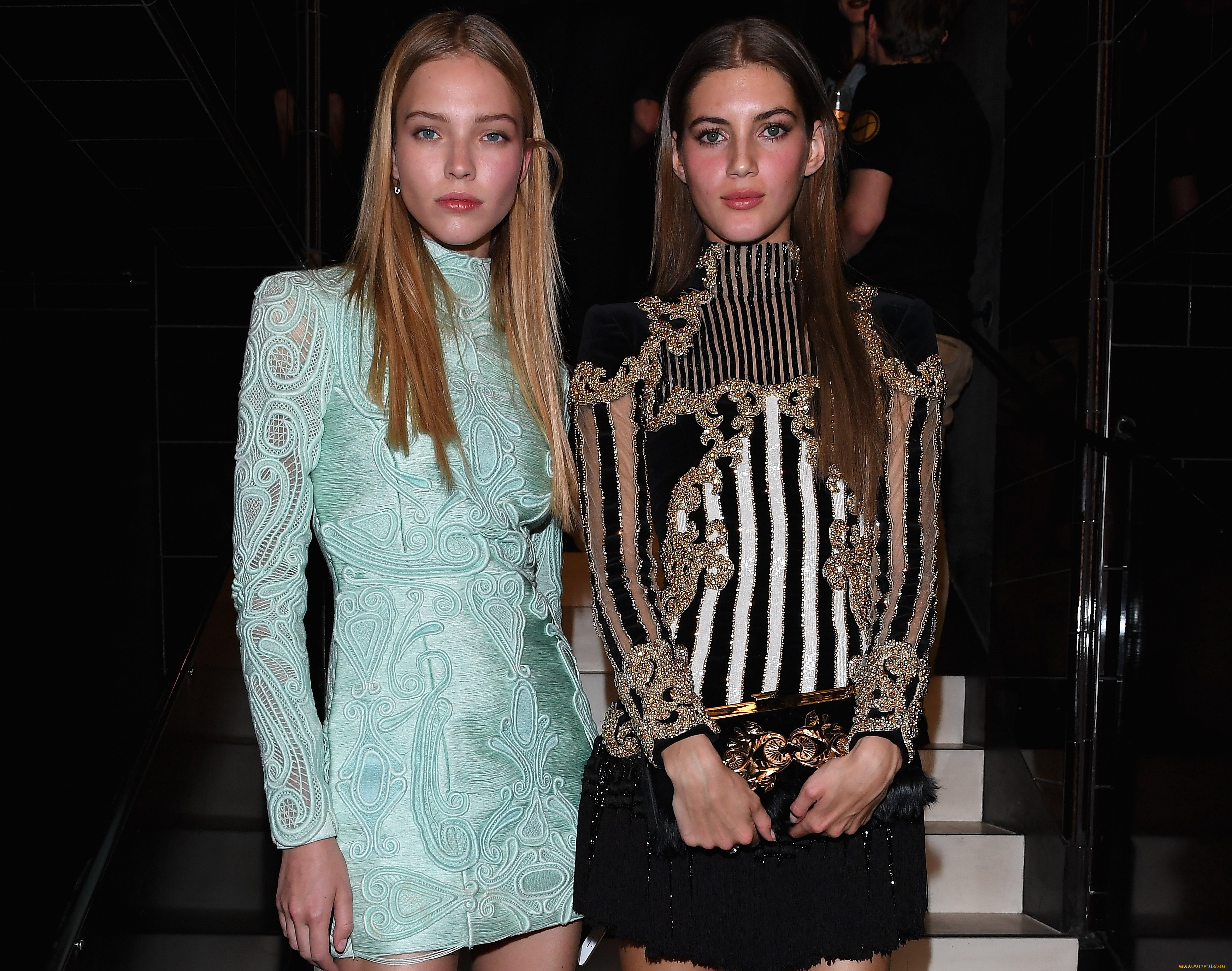 девушки, саша, лусс, платья, модели, сумка, ступени