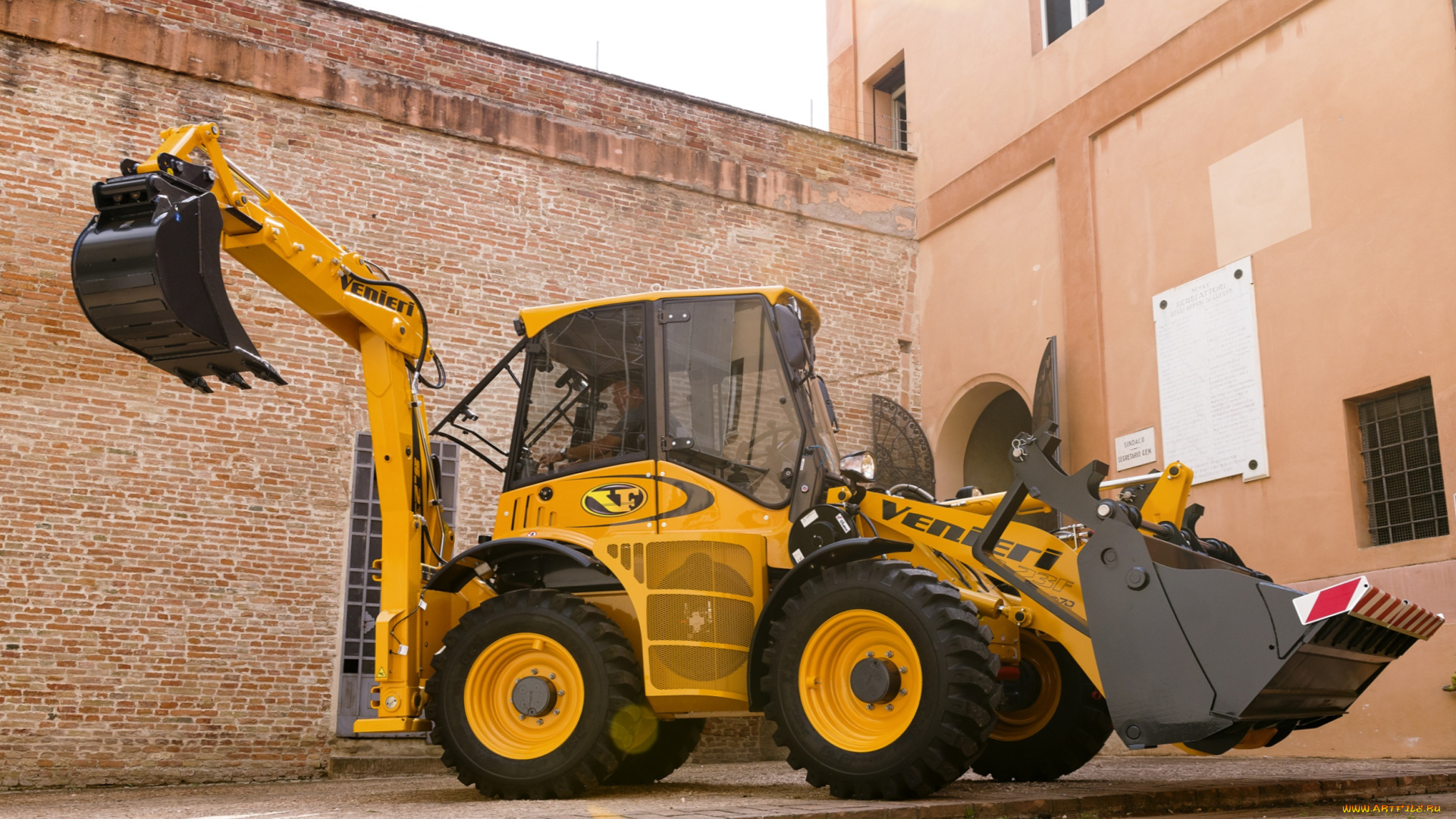 техника, фронтальные, погрузчики, vanieri