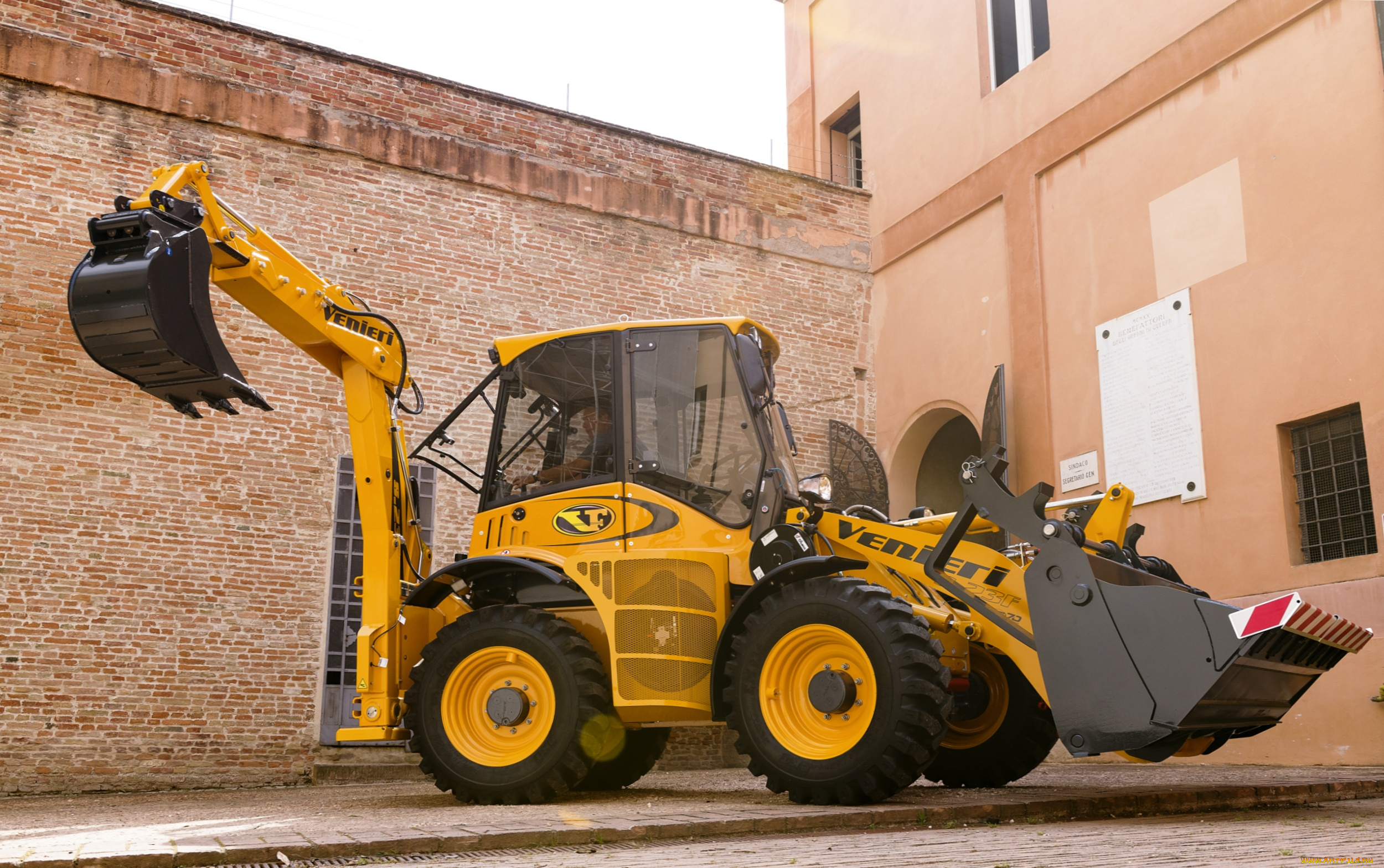 техника, фронтальные, погрузчики, vanieri