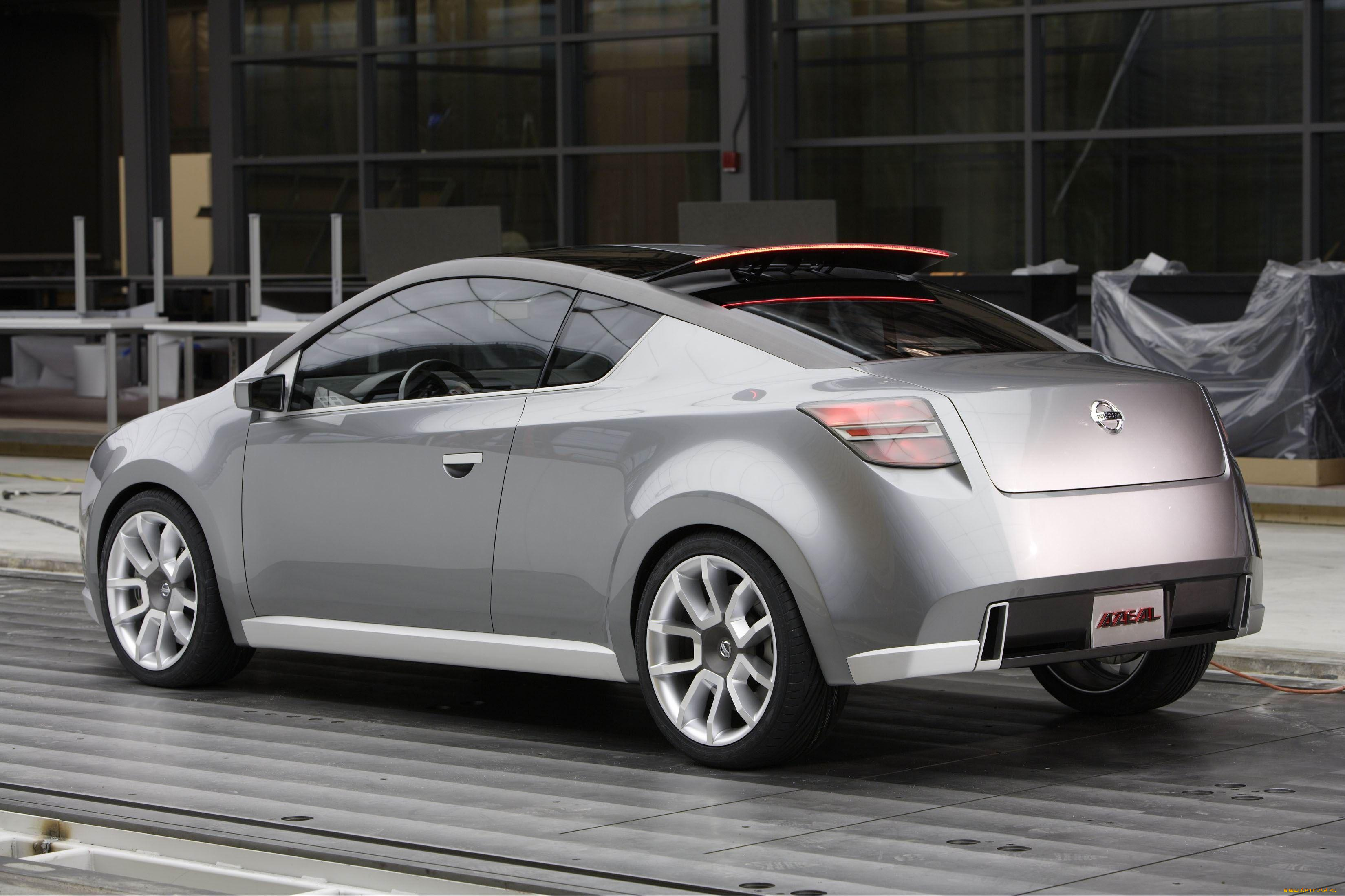 nissan, azeal, concept, автомобили, nissan, datsun, ниссан, серебристый, здание