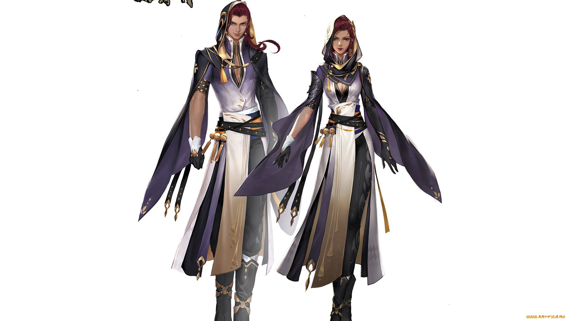 видео, игры, ---другое, парень, девушка, капюшоны