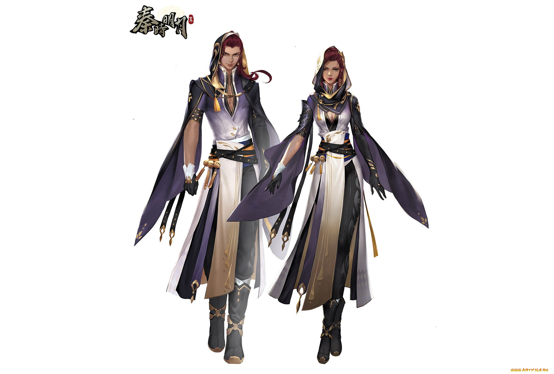 видео, игры, ---другое, парень, девушка, капюшоны