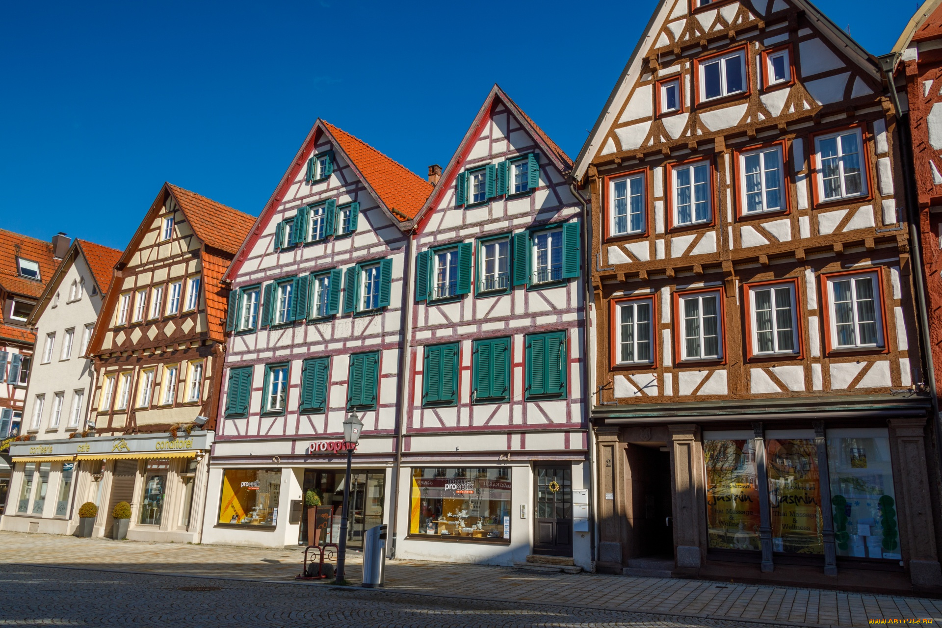 bad, urach, germany, города, -, здания, , дома, bad, urach