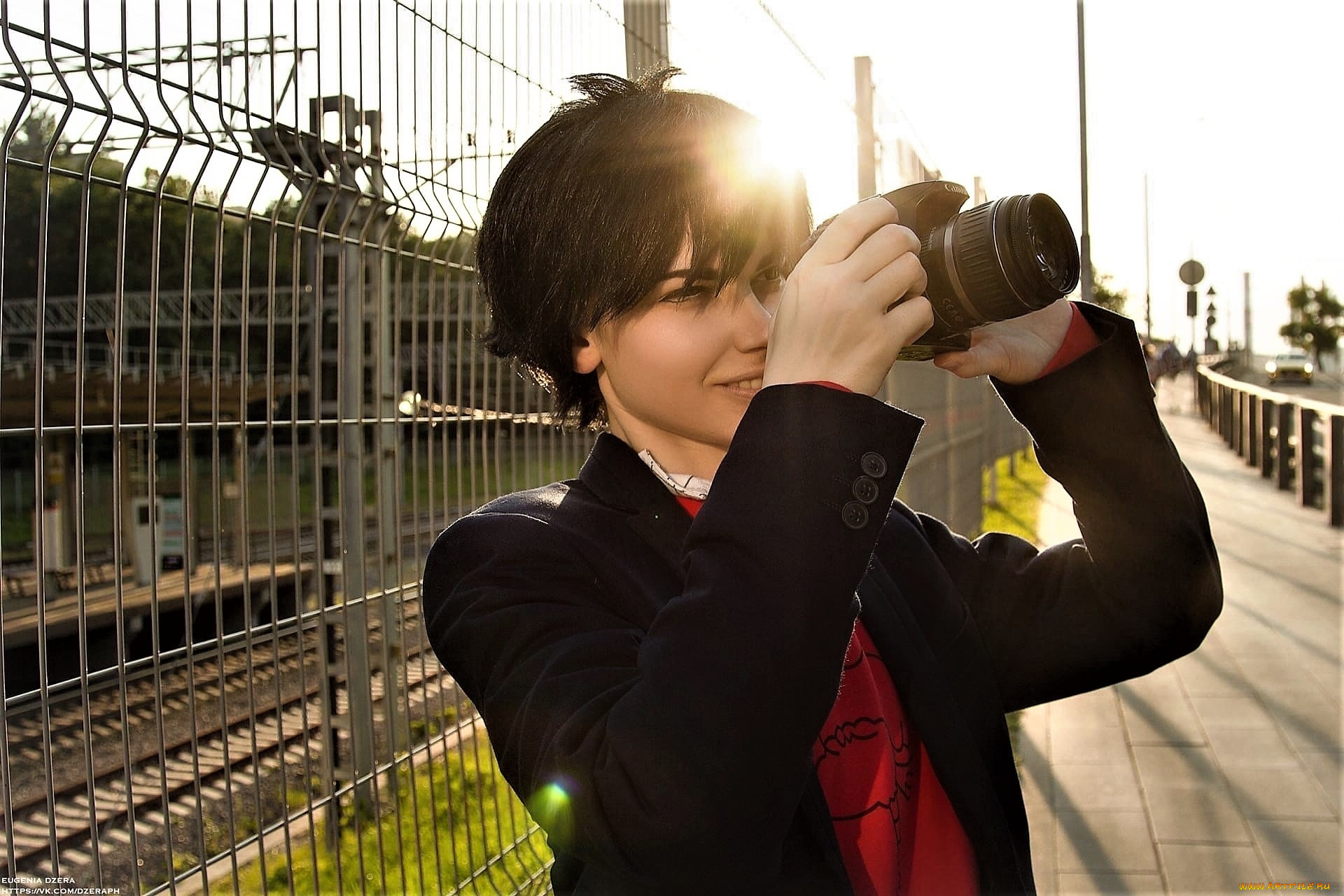 девушки, симонет, секунова, образ, фотоаппарат