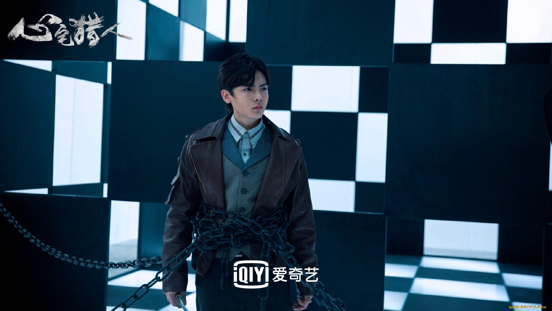 кино, фильмы, psych-hunter, парень, куртка, цепи