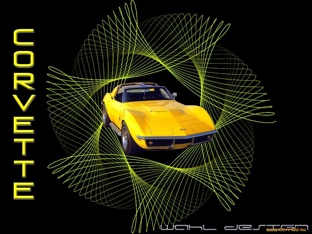 corvette, c3, автомобили
