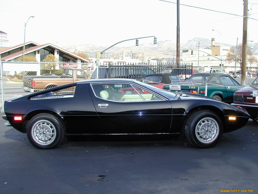 maseratti, merak, 1974, автомобили, выставки, уличные, фото