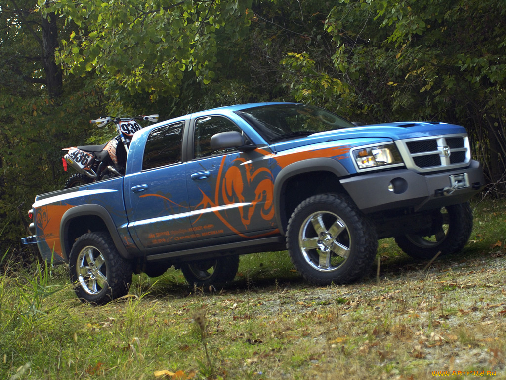dodge, dakota, mx, warrior, автомобили