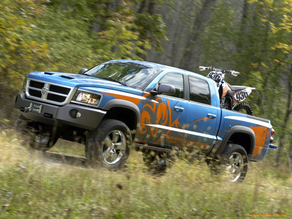 dodge, dakota, mx, warrior, автомобили