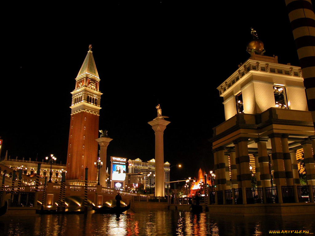 города, лас, вегас, сша