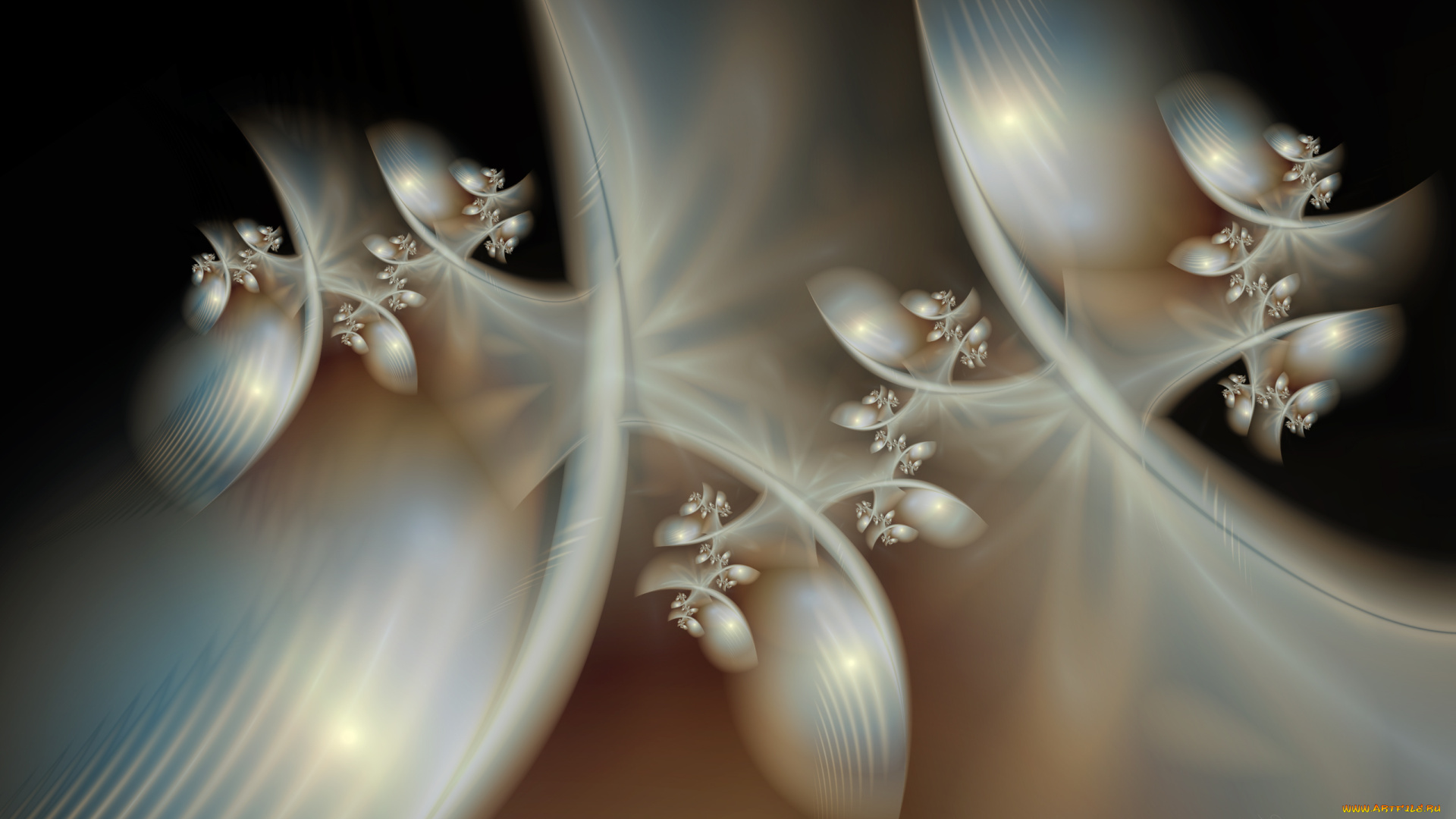 3д, графика, fractal, фракталы