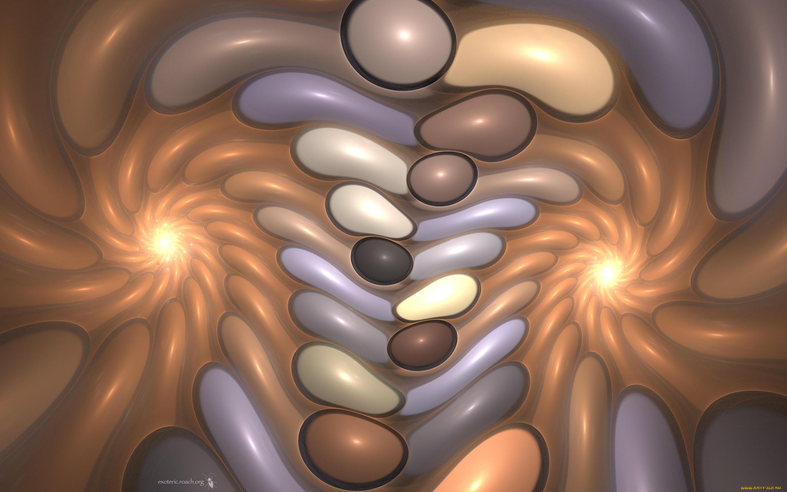 3д, графика, fractal, фракталы