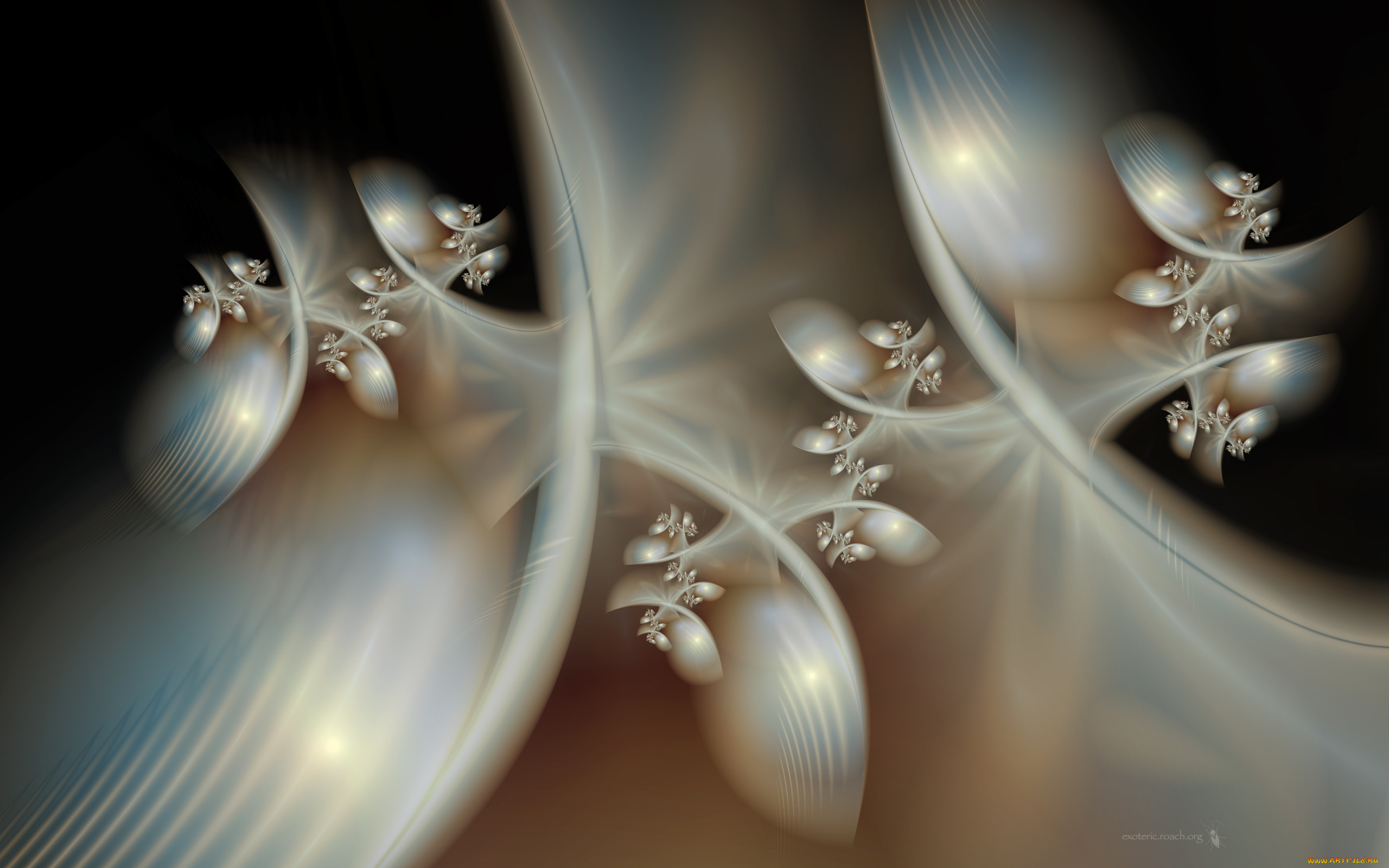 3д, графика, fractal, фракталы