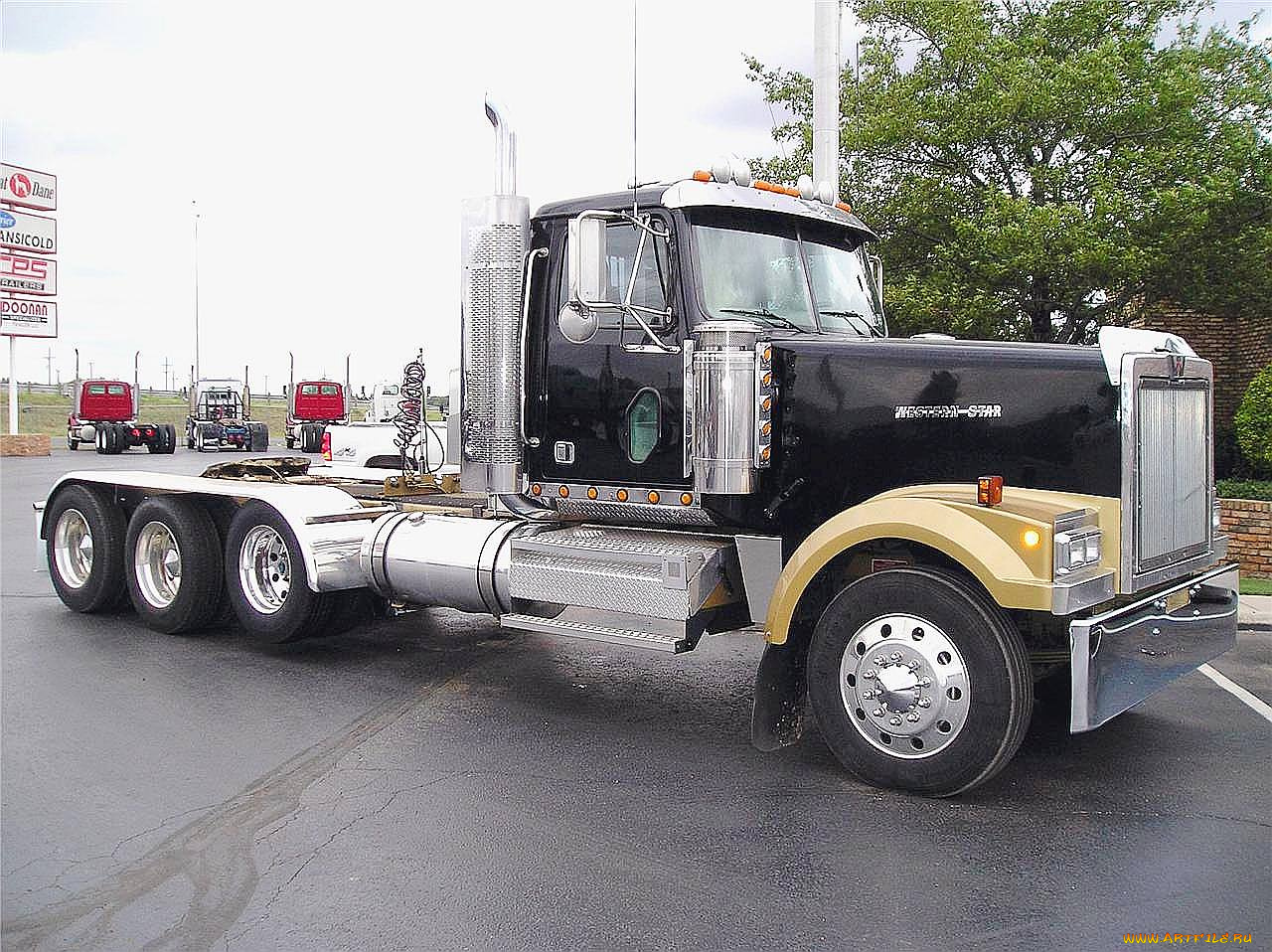 автомобили, western, star