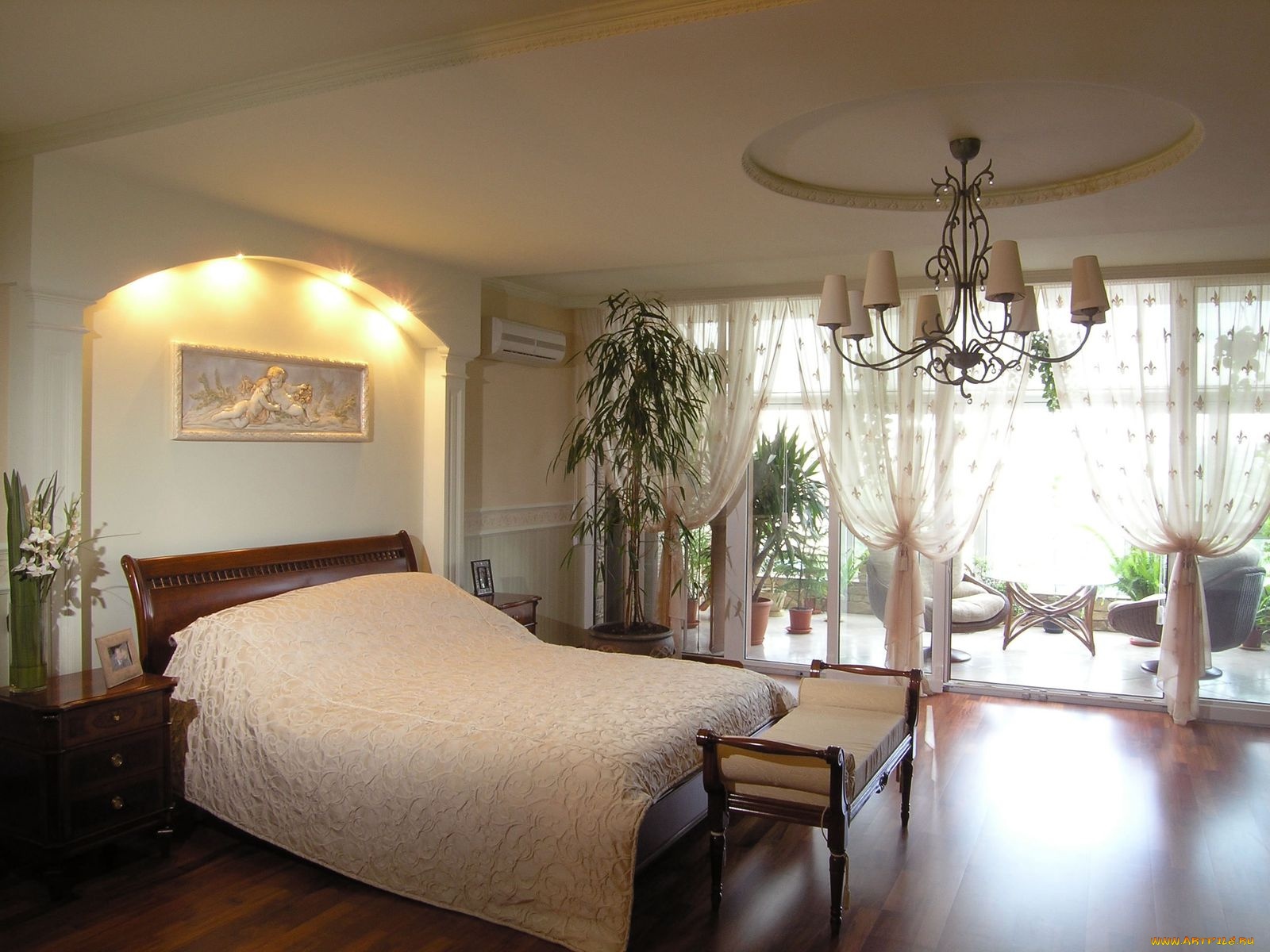 интерьер, спальня