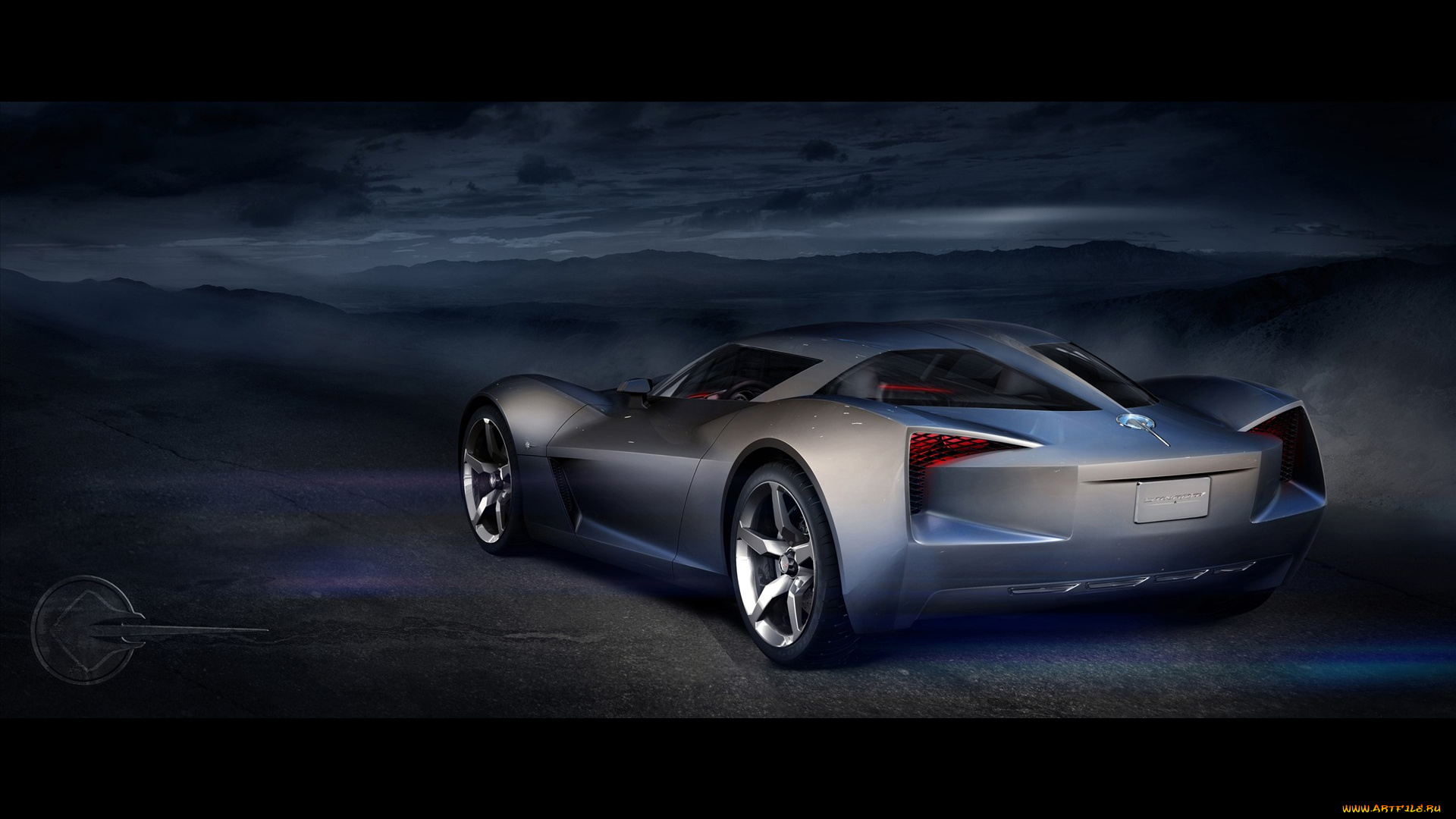 50th, anniversary, corvette, stingray, concept, автомобили