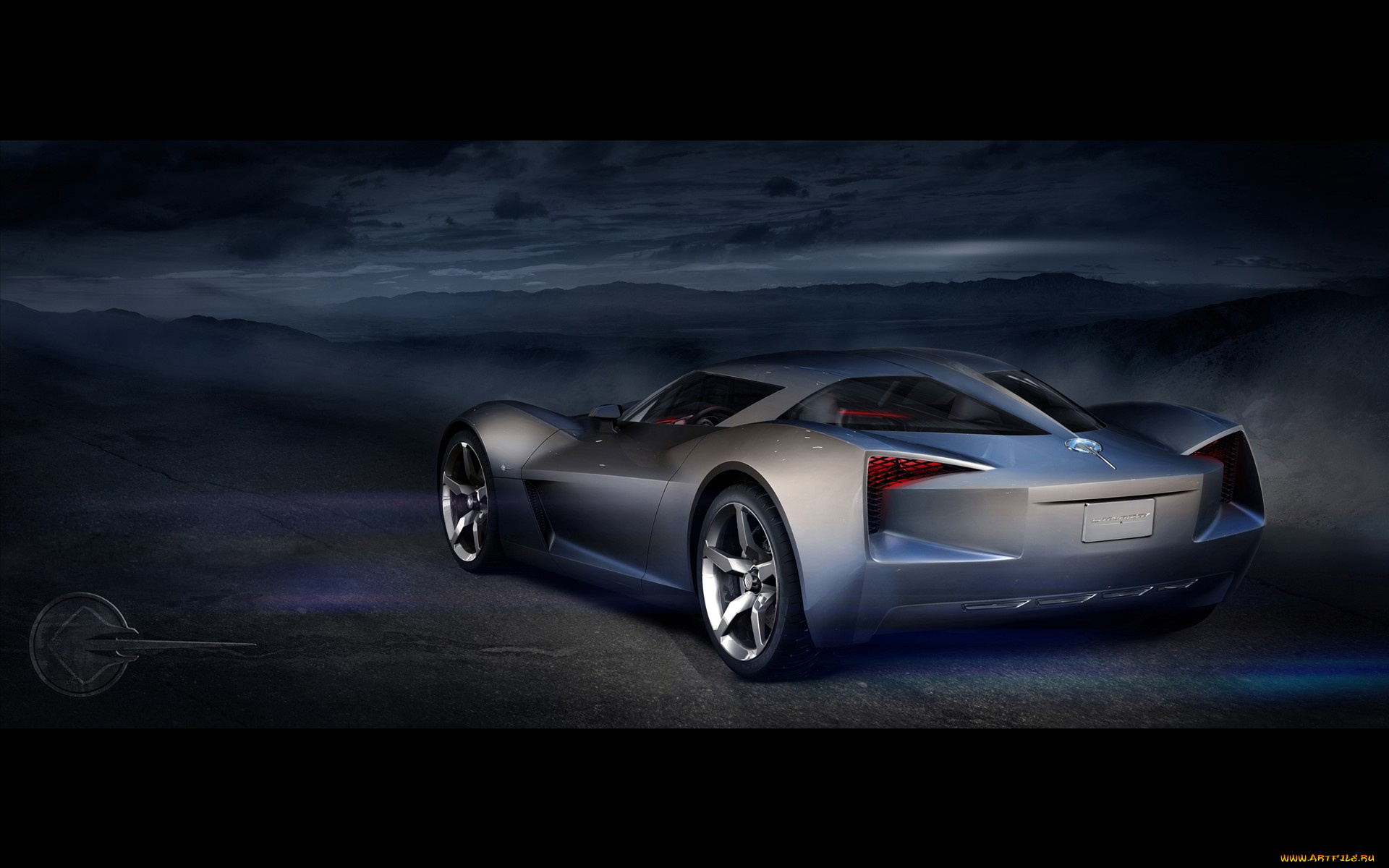 50th, anniversary, corvette, stingray, concept, автомобили