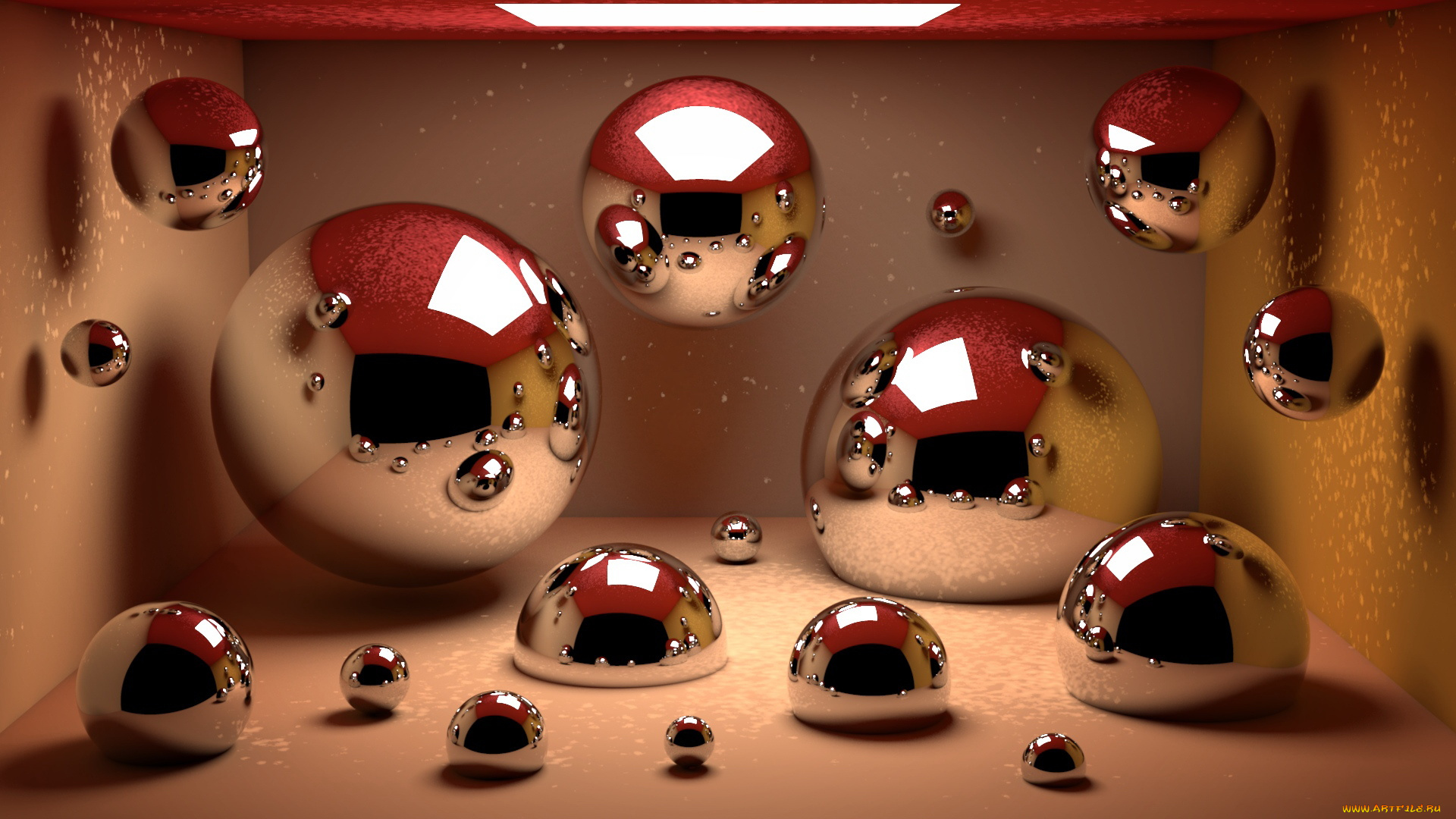 3д, графика, шары, шари