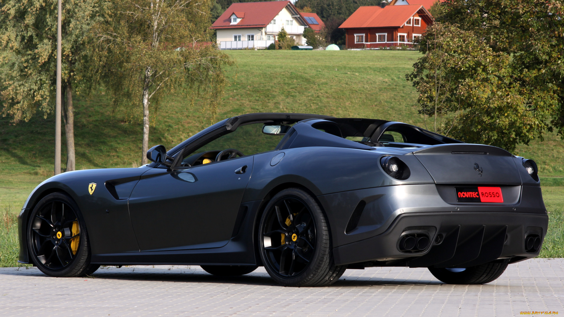 novitec, rosso, ferrari, 599, sa, aperta, автомобили