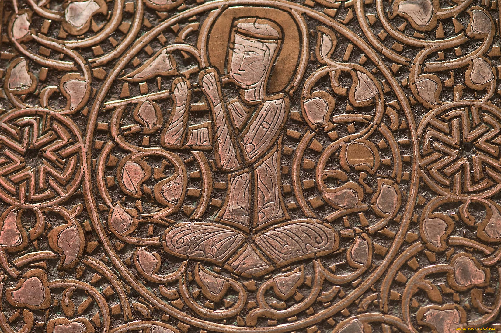 разное, рельефы, статуи, музейные, экспонаты, медь, чиканка, металл