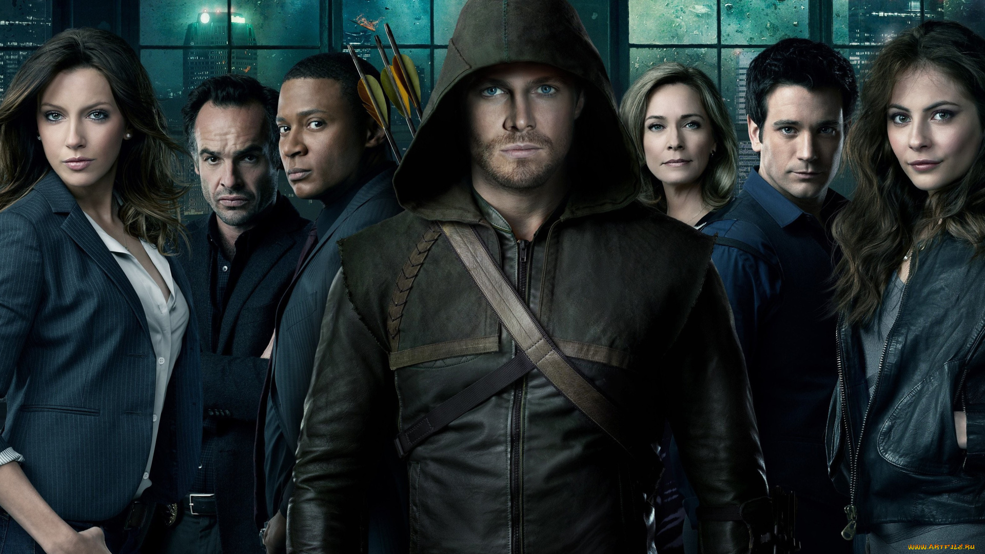 arrow, кино, фильмы, сериал, зеленая, стрела