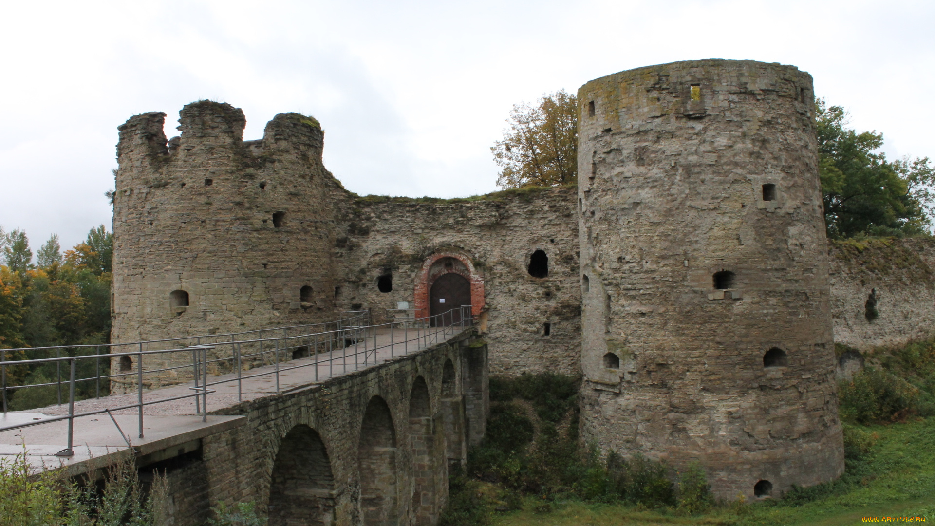 копорская, крепость, города, исторические, архитектурные, памятники, история, старина