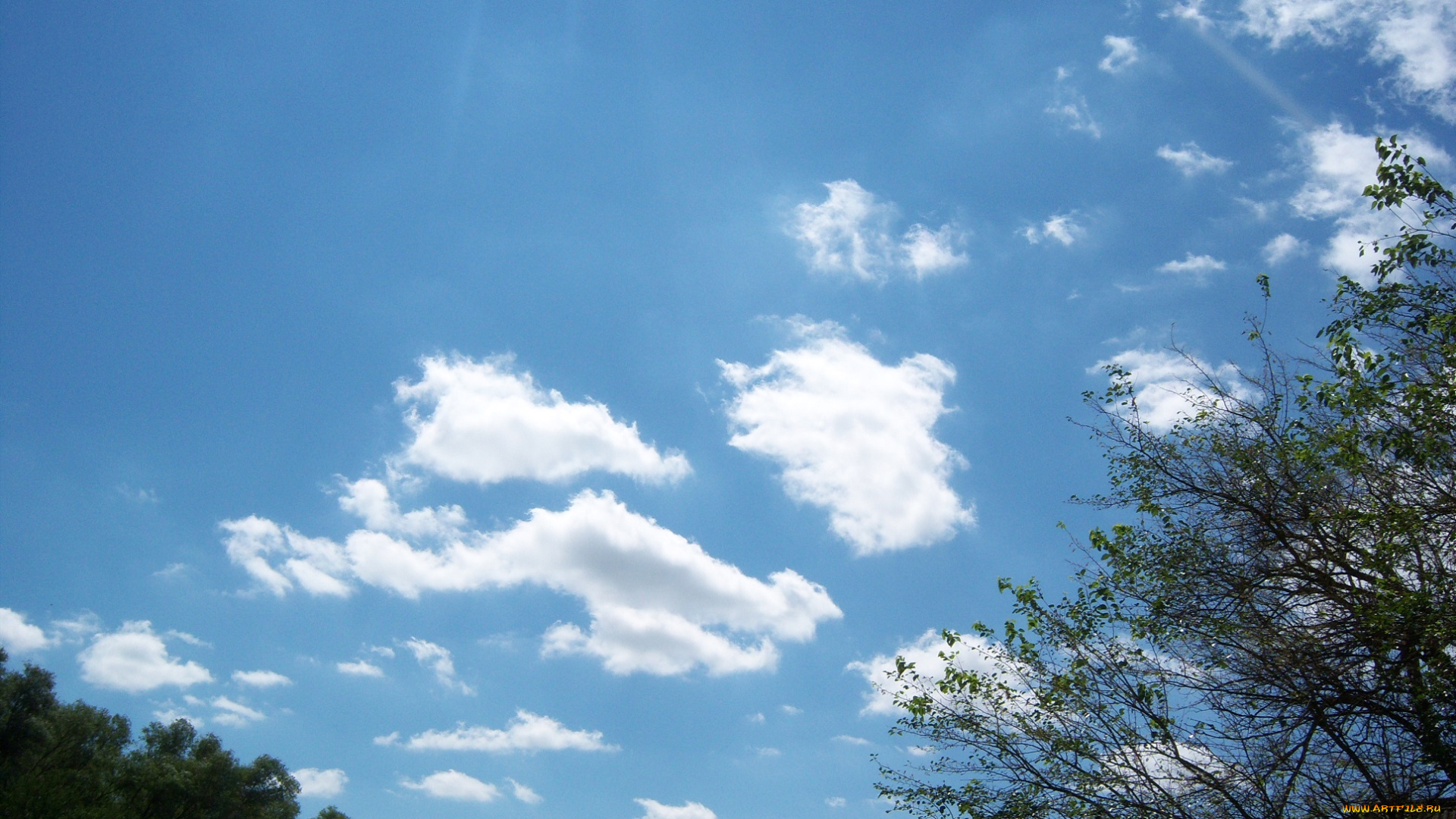 природа, облака