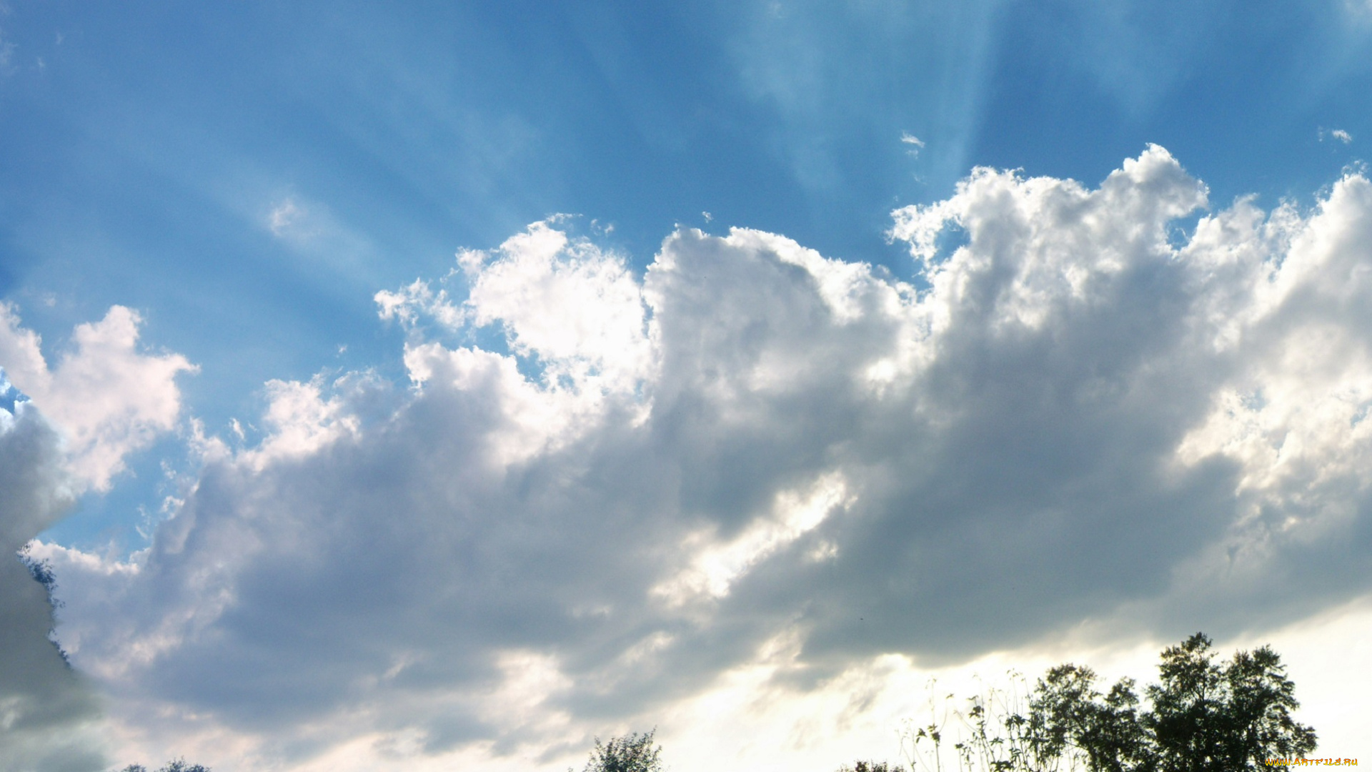 природа, облака