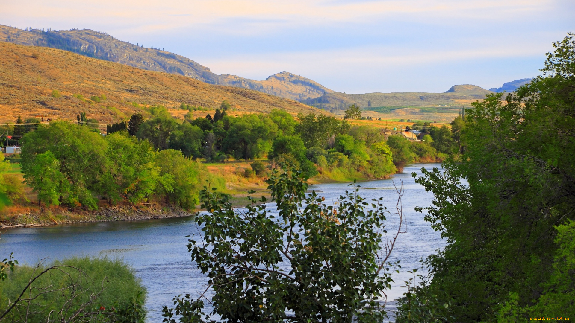 природа, реки, озера, пейзаж