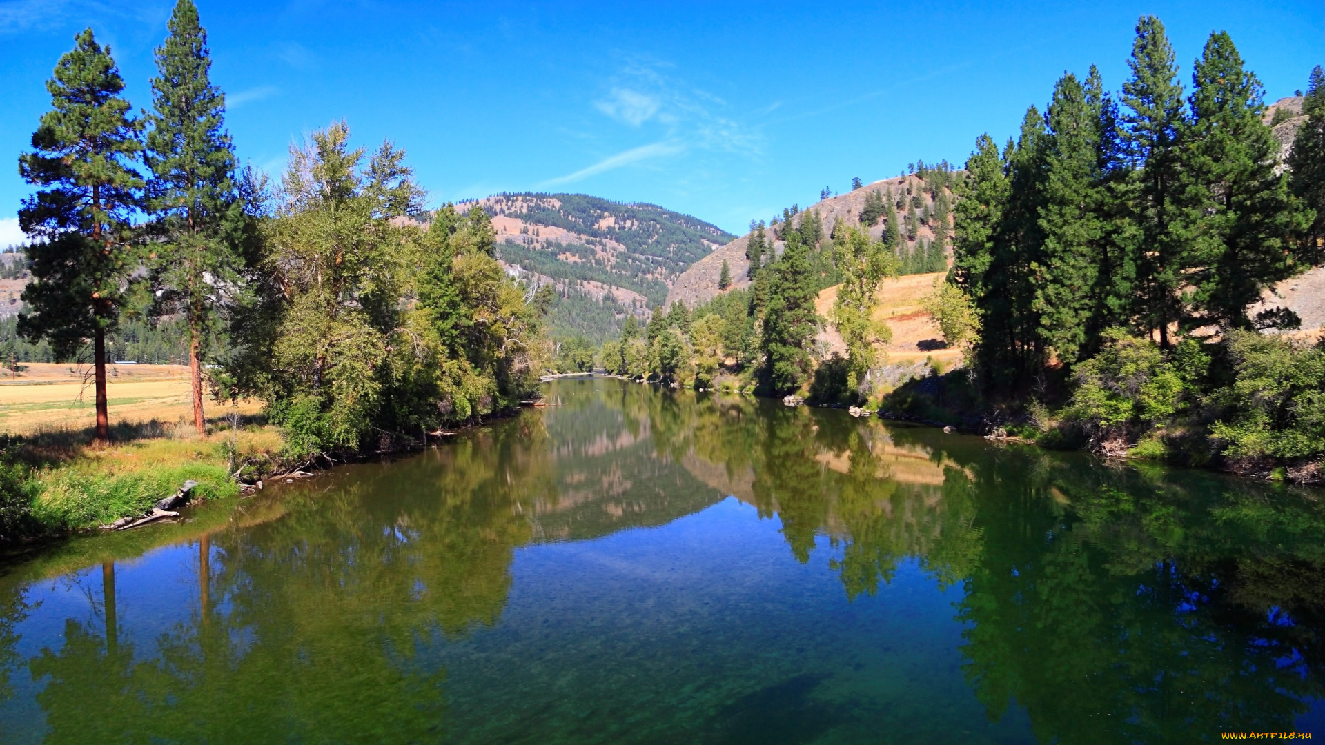 природа, реки, озера, пейзаж