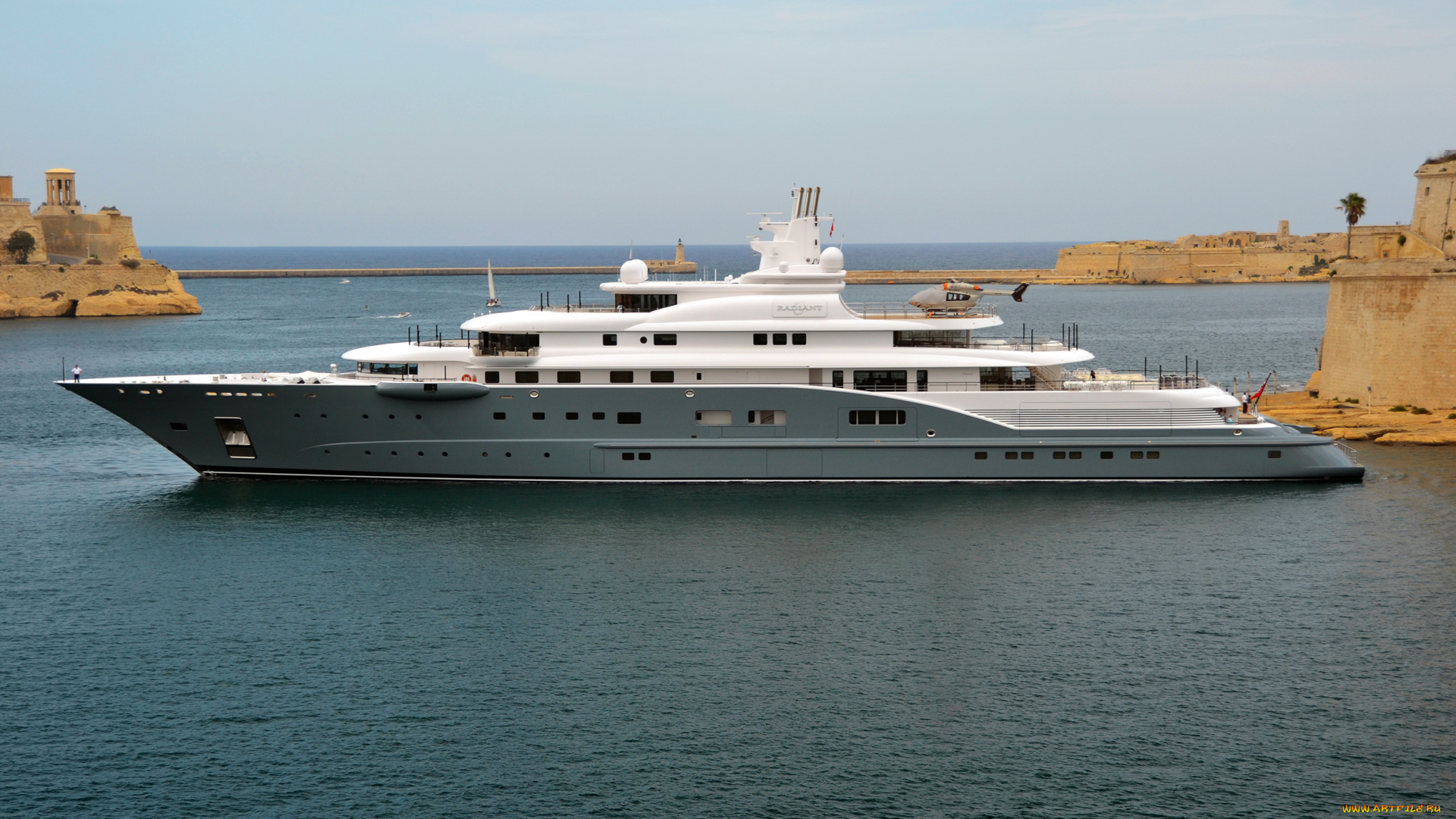 radiant, корабли, Яхты, суперяхта, море