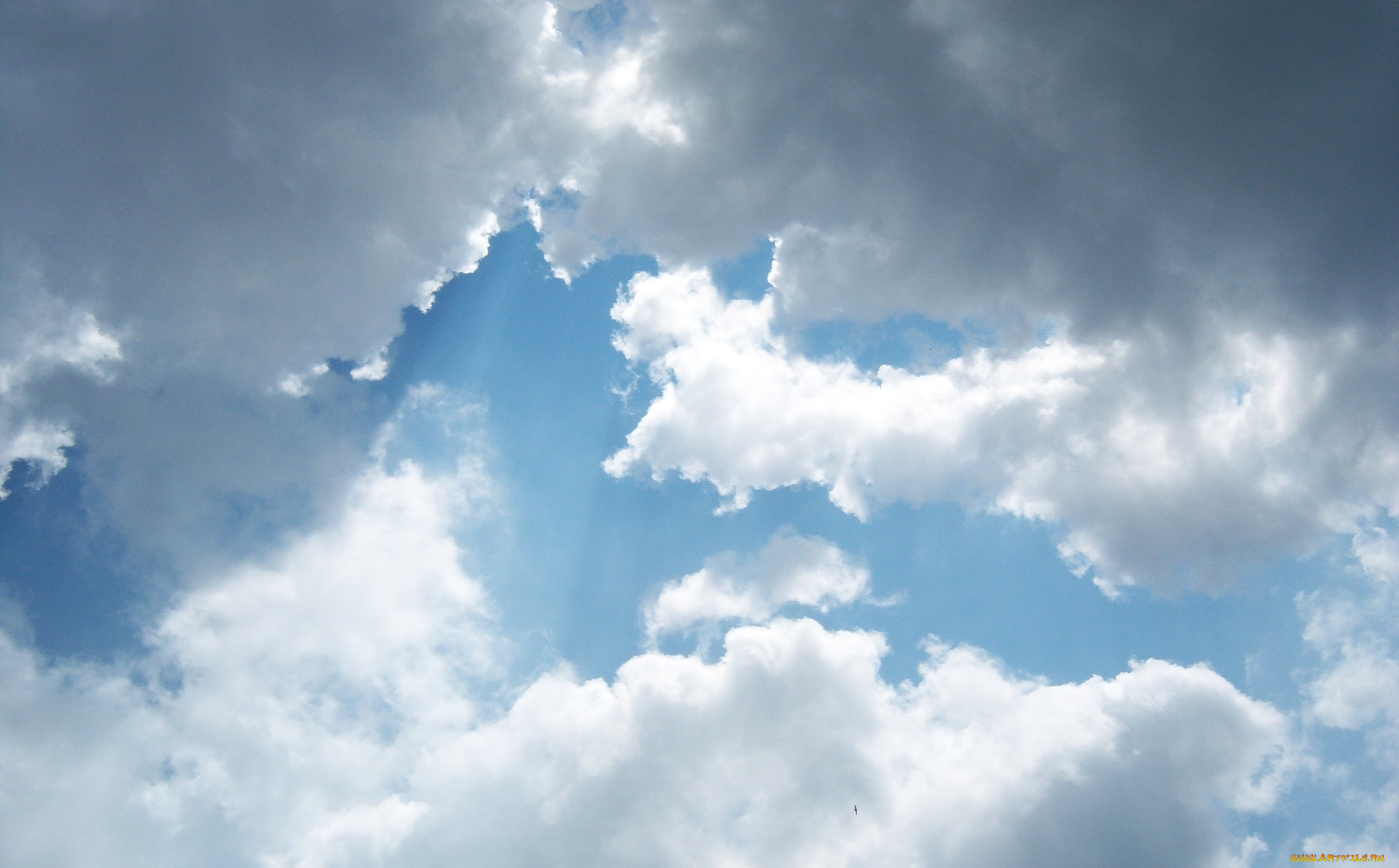 природа, облака