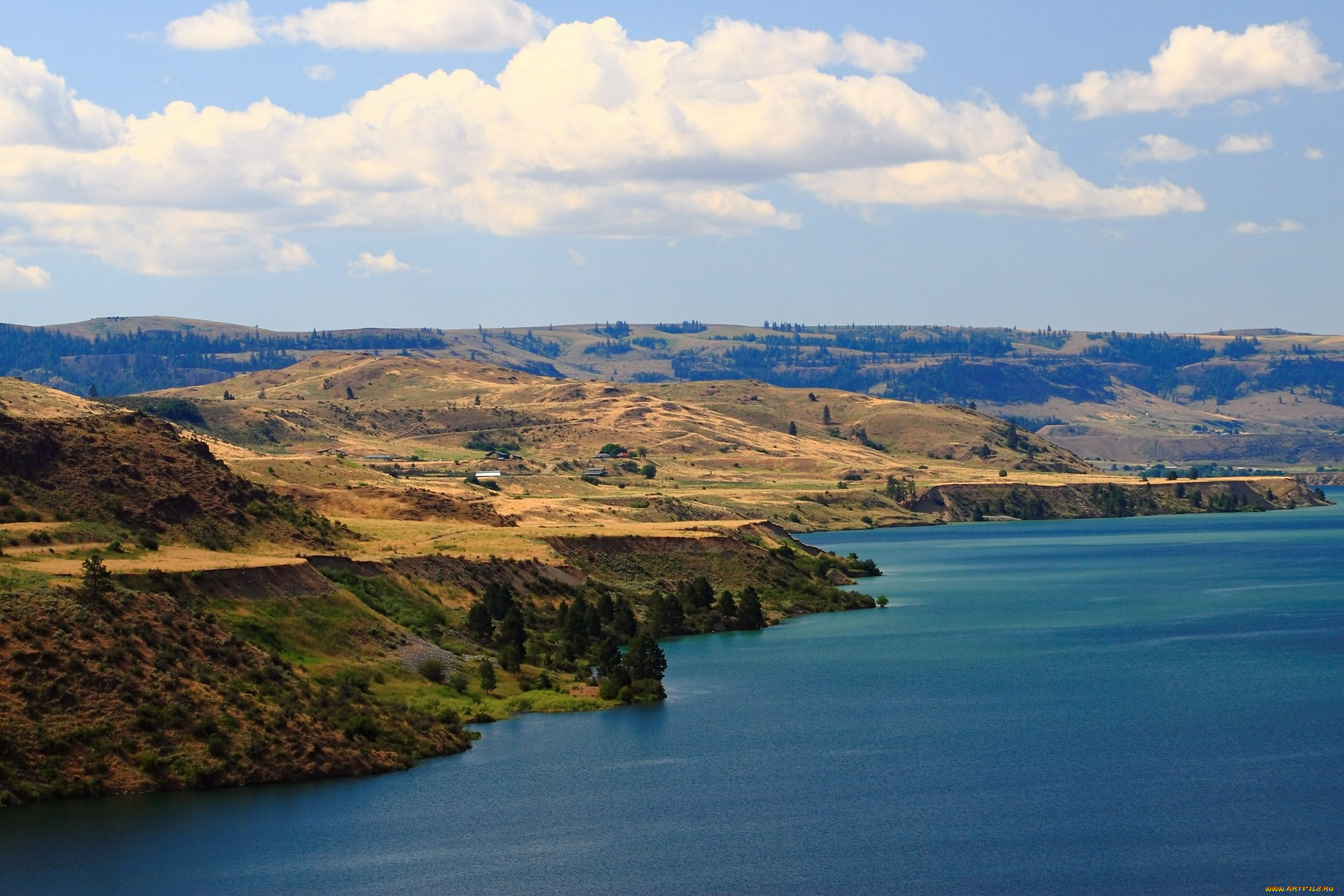 природа, реки, озера, пейзаж