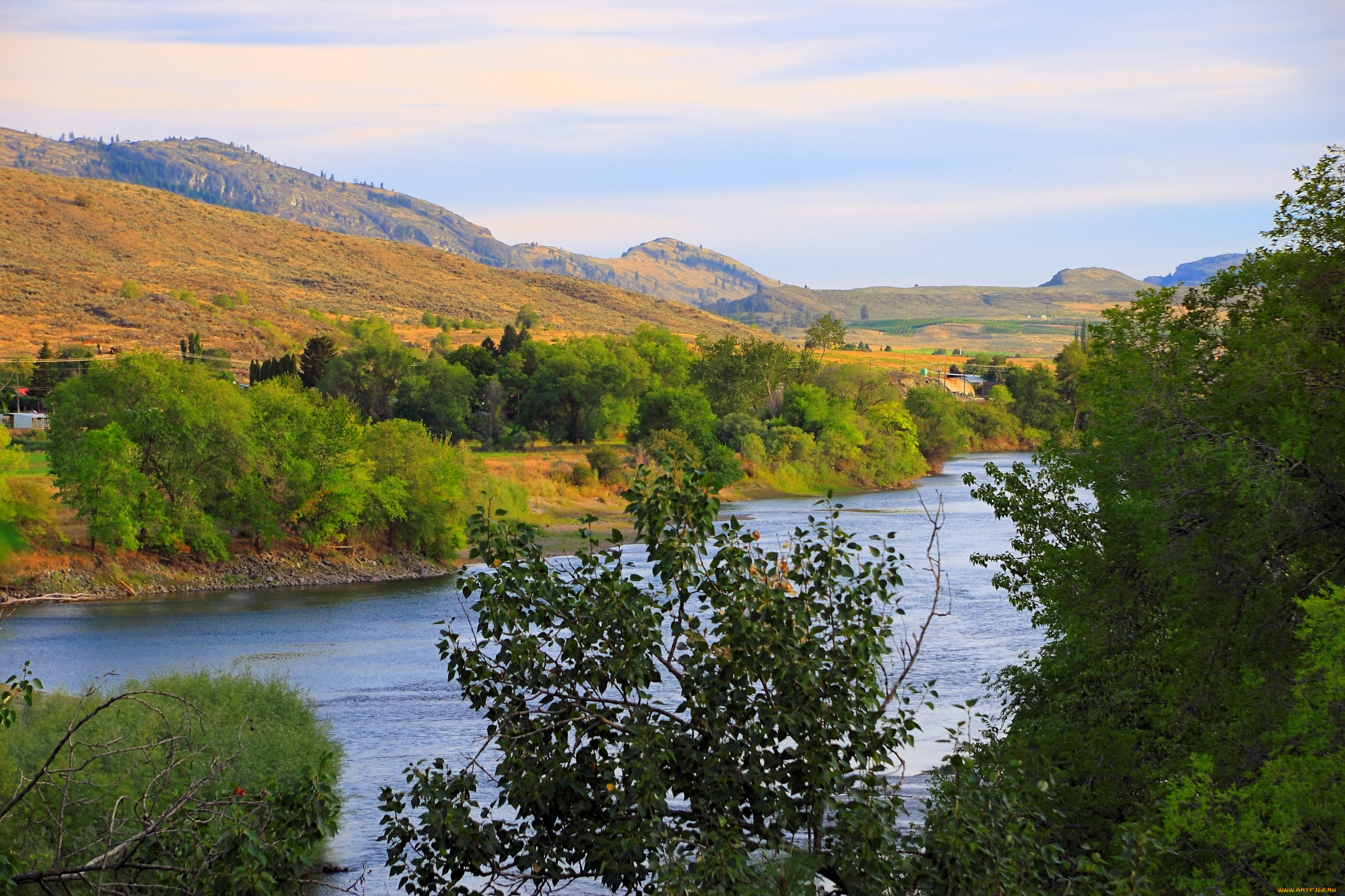 природа, реки, озера, пейзаж