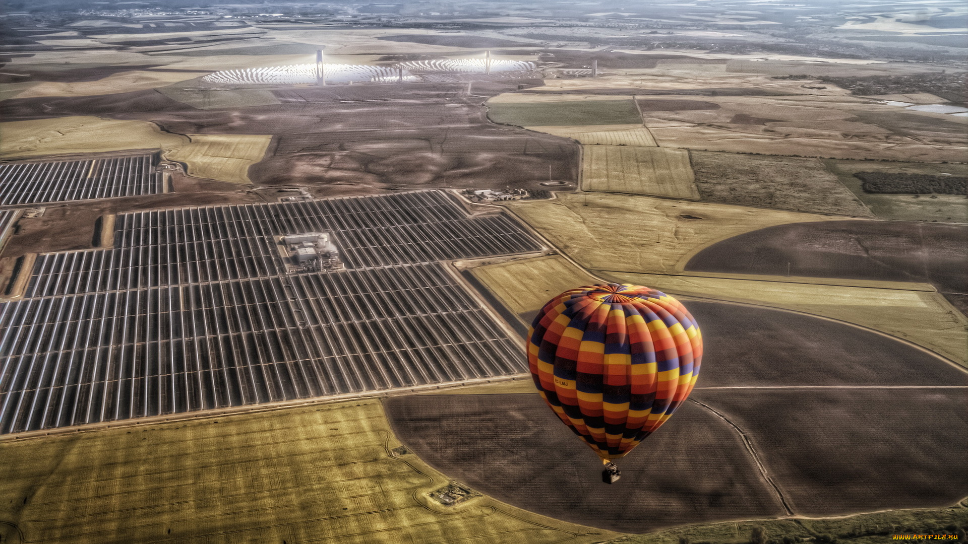авиация, воздушные, шары, шар, спорт, пейзаж