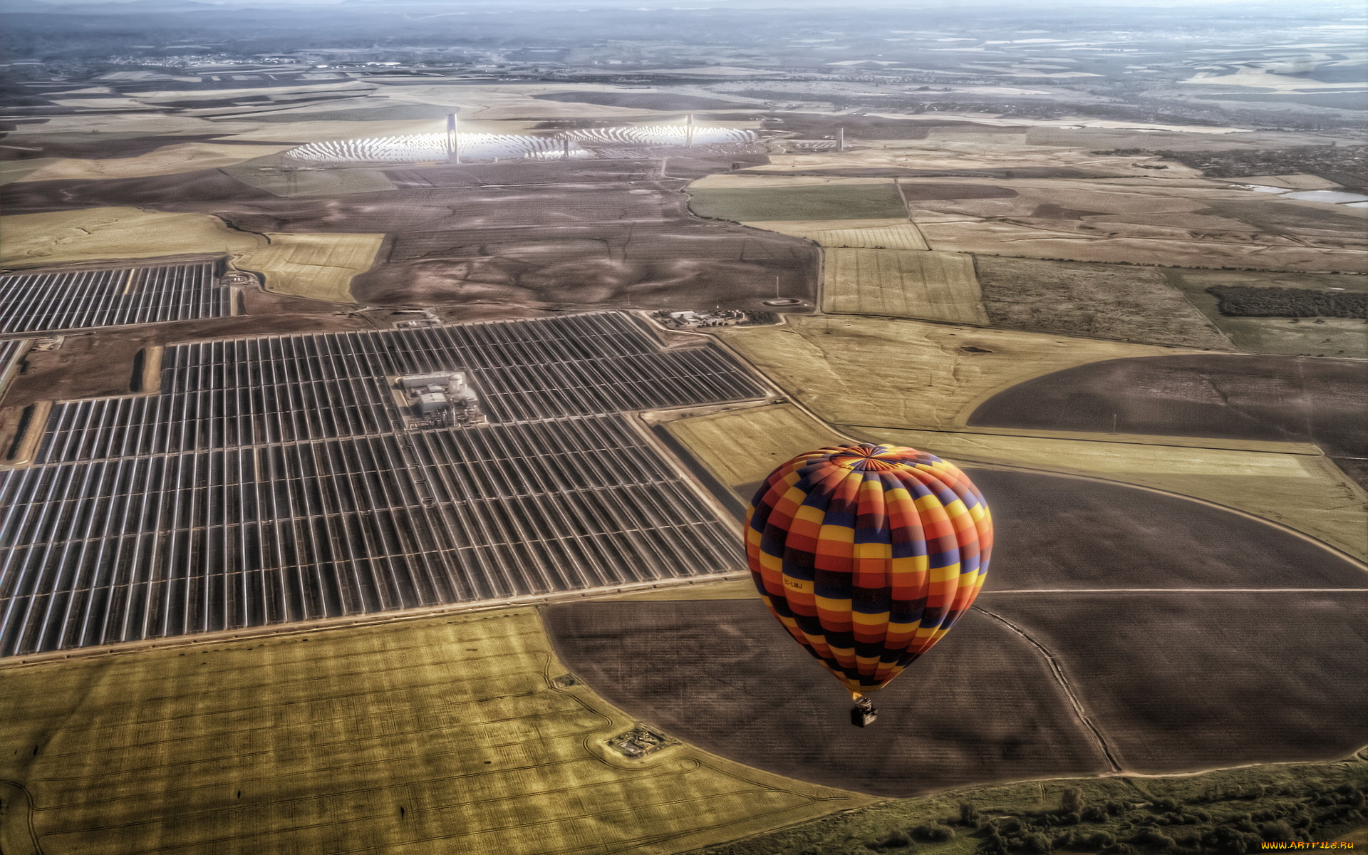 авиация, воздушные, шары, шар, спорт, пейзаж