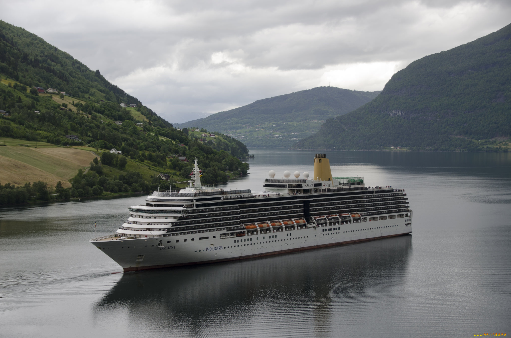 arcadia, корабли, лайнеры, круизный, лайнер